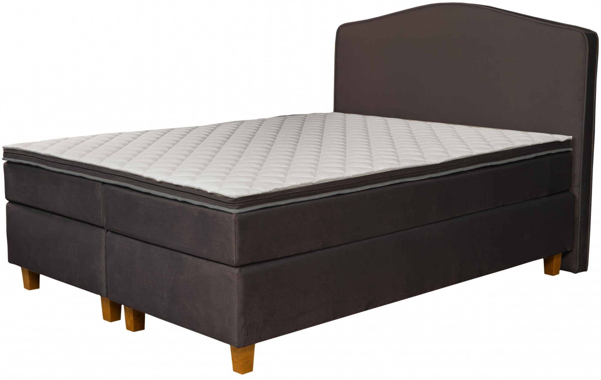 INOSIGN Boxspring Jalma Poten van massief berkenhout, incl. topmatras
