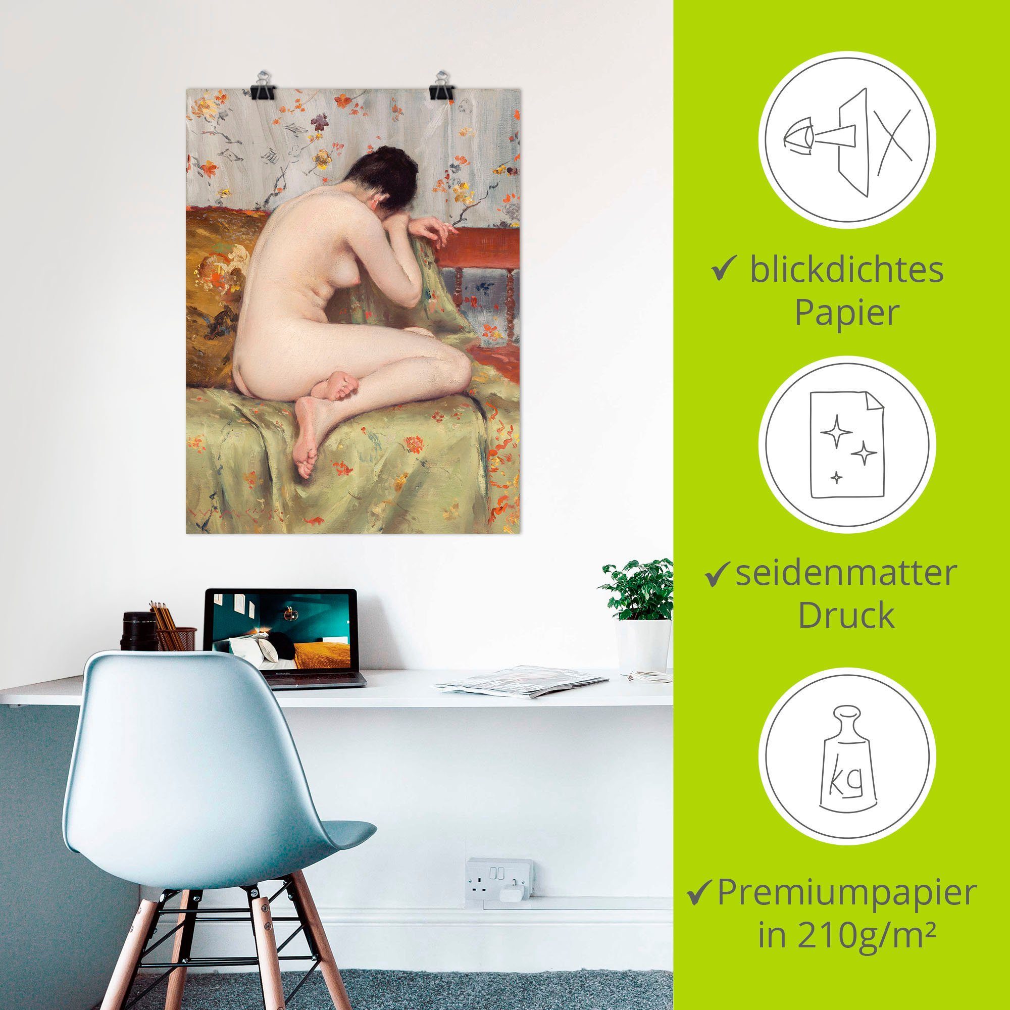 Artland Artprint Moderne Magdalena als artprint van aluminium, artprint op linnen, muursticker of poster in verschillende maten