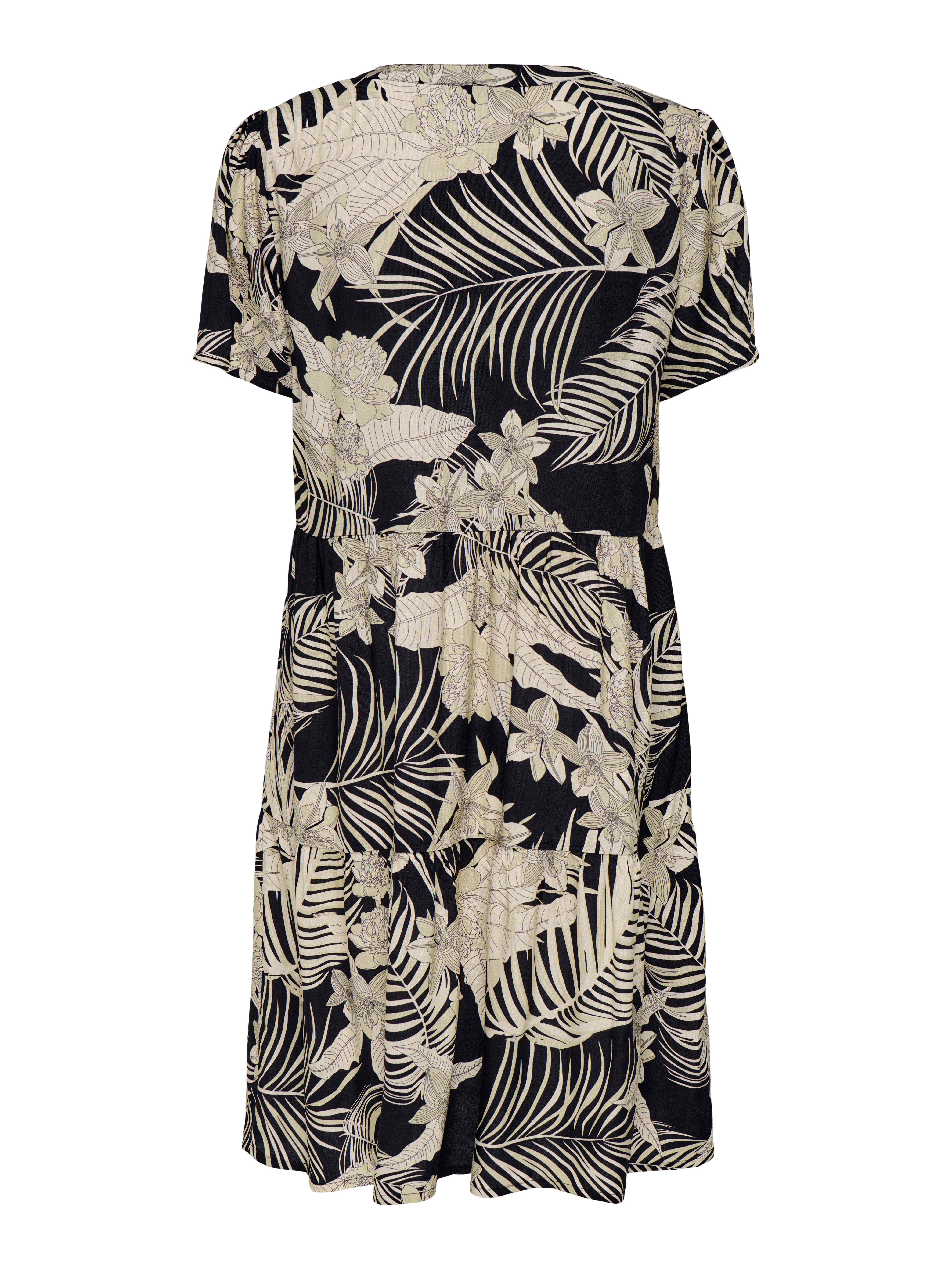 ONLY CARMAKOMA Mini-jurk CARZALLY LIFE S/S THEA TUNIC DRESS NOOS