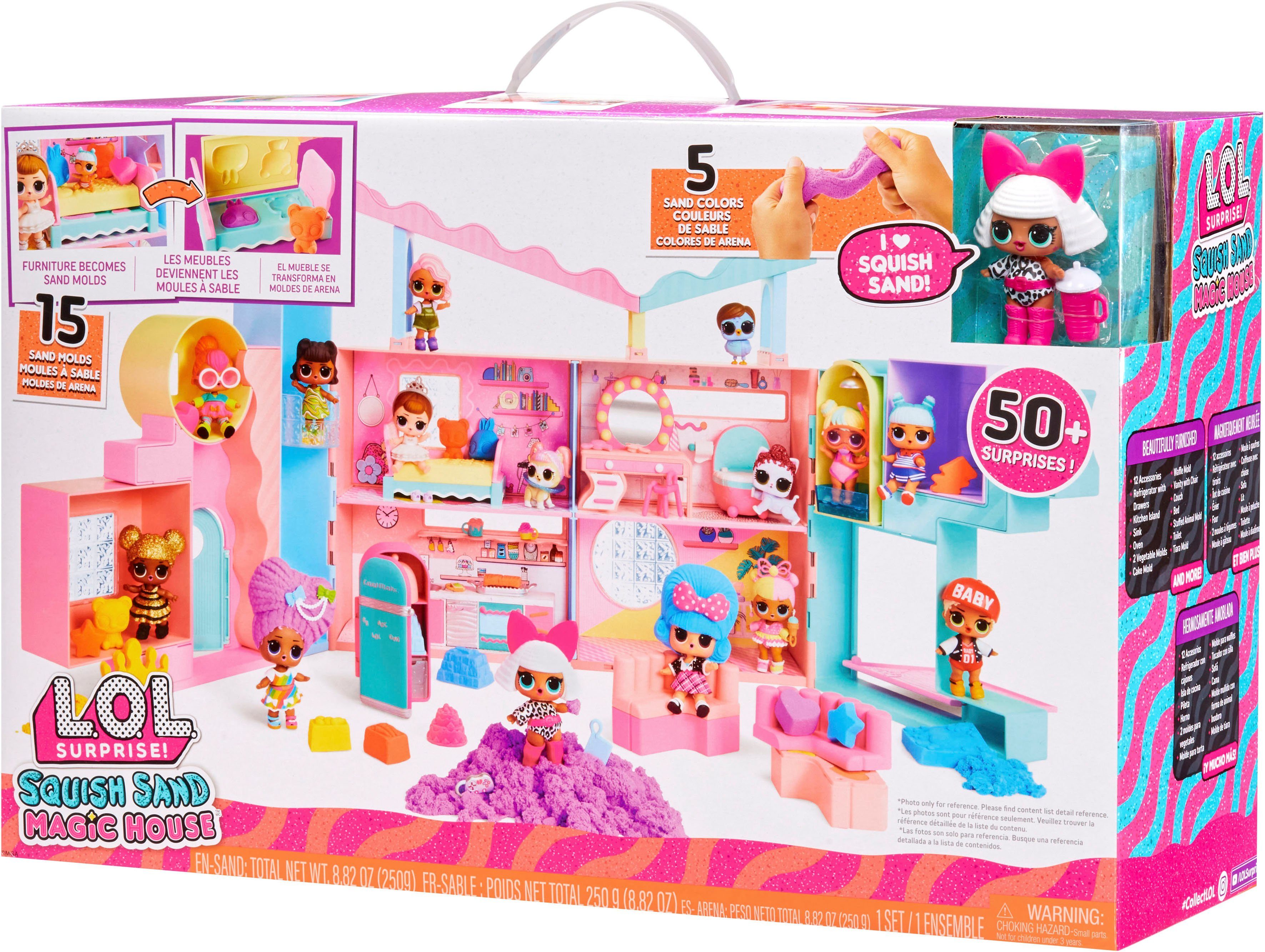 L.O.L. SURPRISE! Poppenhuis Squish Sand Magic House