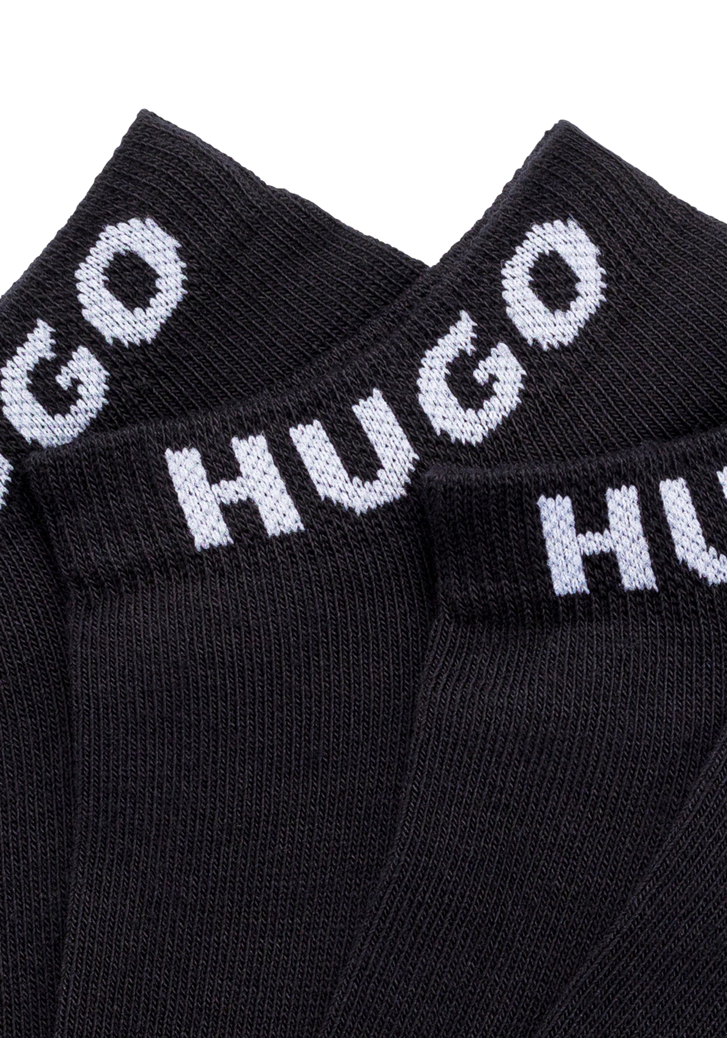HUGO underwear Vrijetijdssokken 3P AS UNI CC met geborduurd logo (Set van 3)