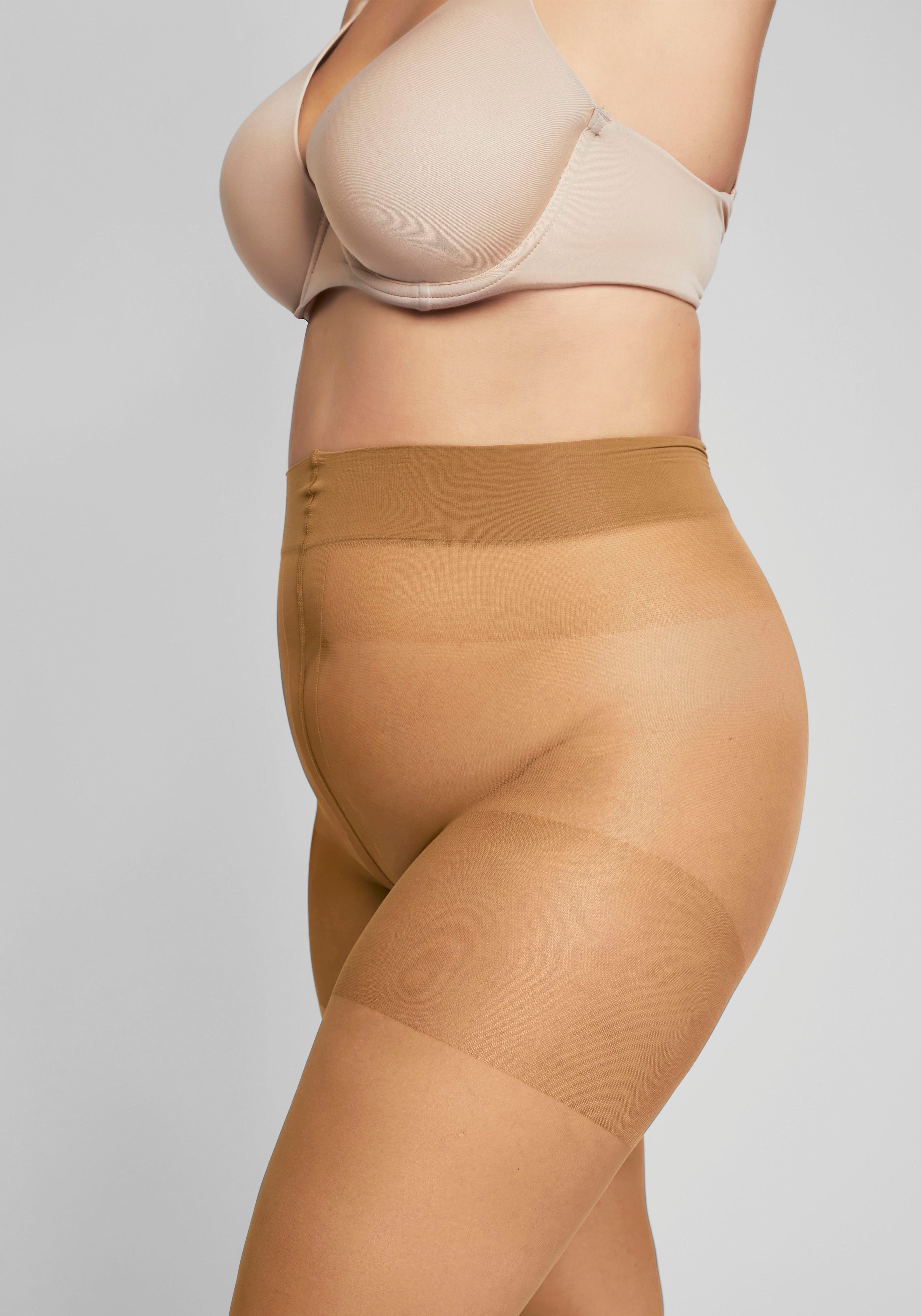 Camano Panty Fine curvy met naadloze taille-afsluiting (1 stuk)