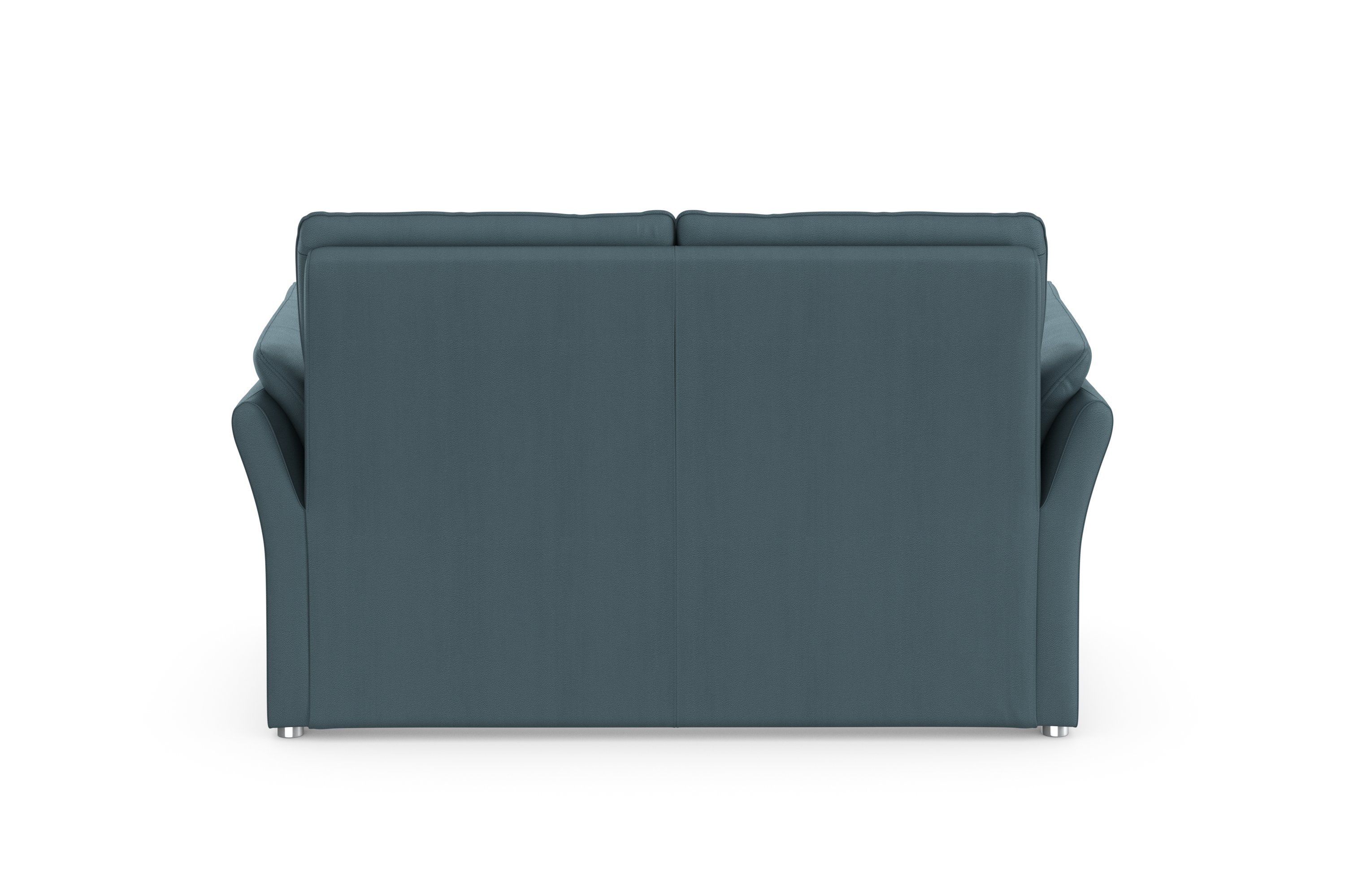 DOMO collection 2-zitsbank Pina elegant en tijdloos, smalle armleuningen, compacte afmetingen