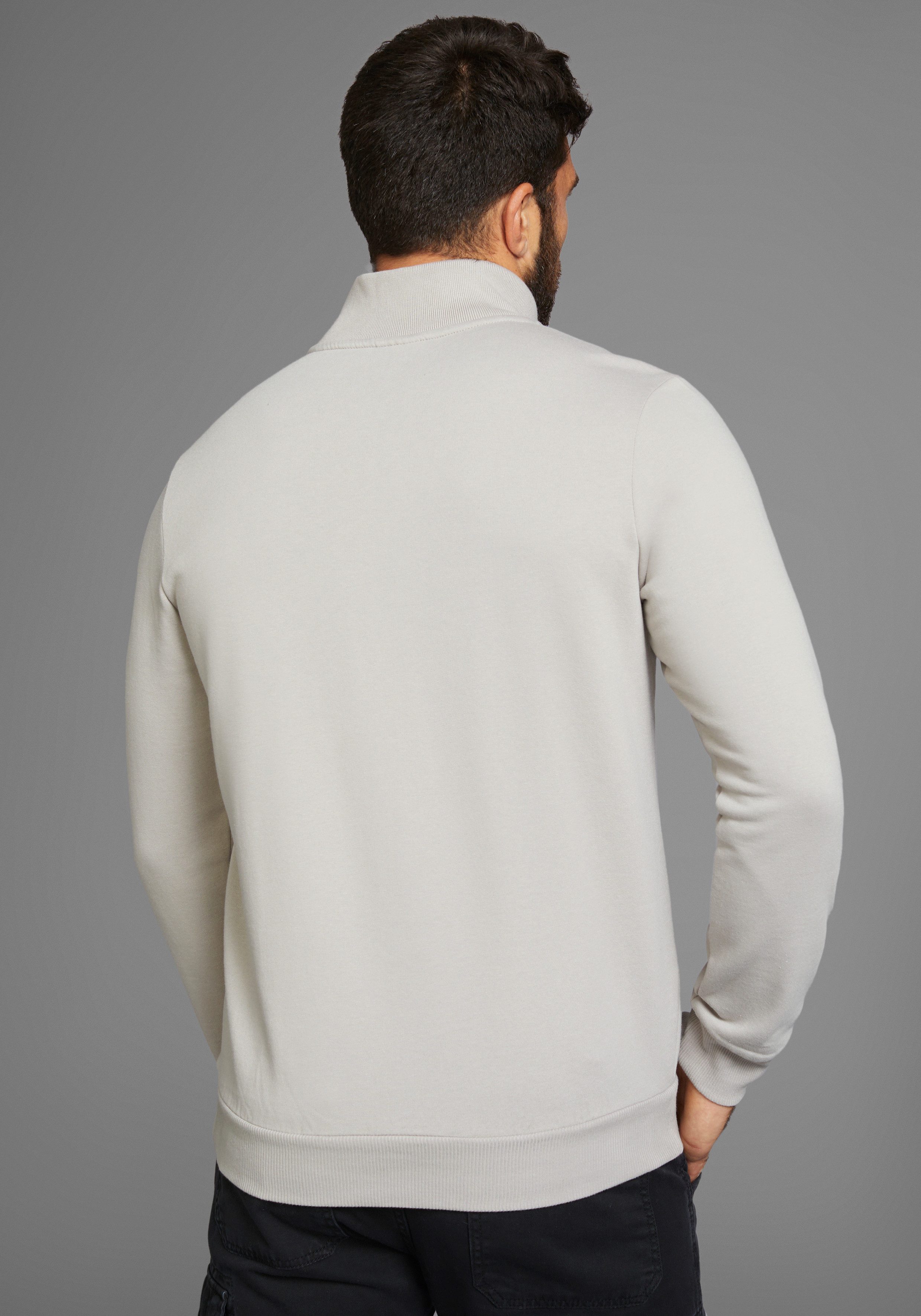 Bruno Banani Sweatshirt met schipperskraag