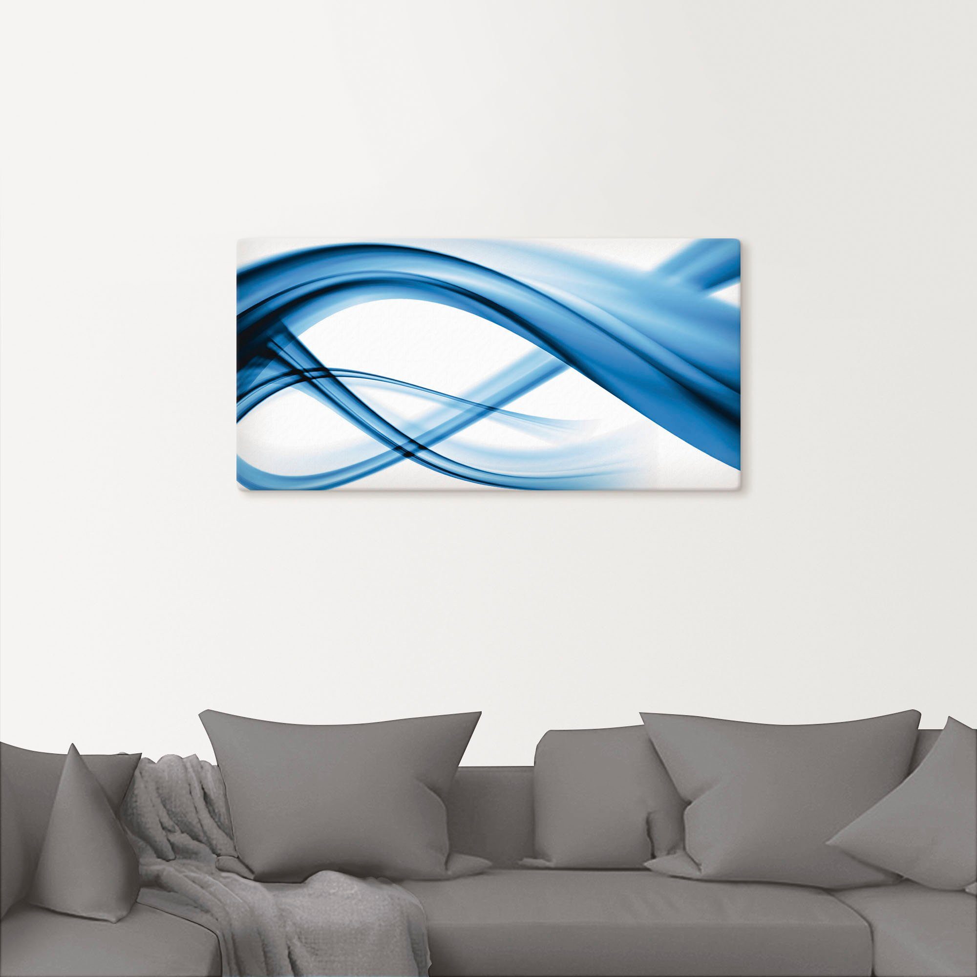 Artland Artprint Abstracte compositie als artprint van aluminium, artprint voor buiten, artprint op linnen, poster in verschillende maten. maten