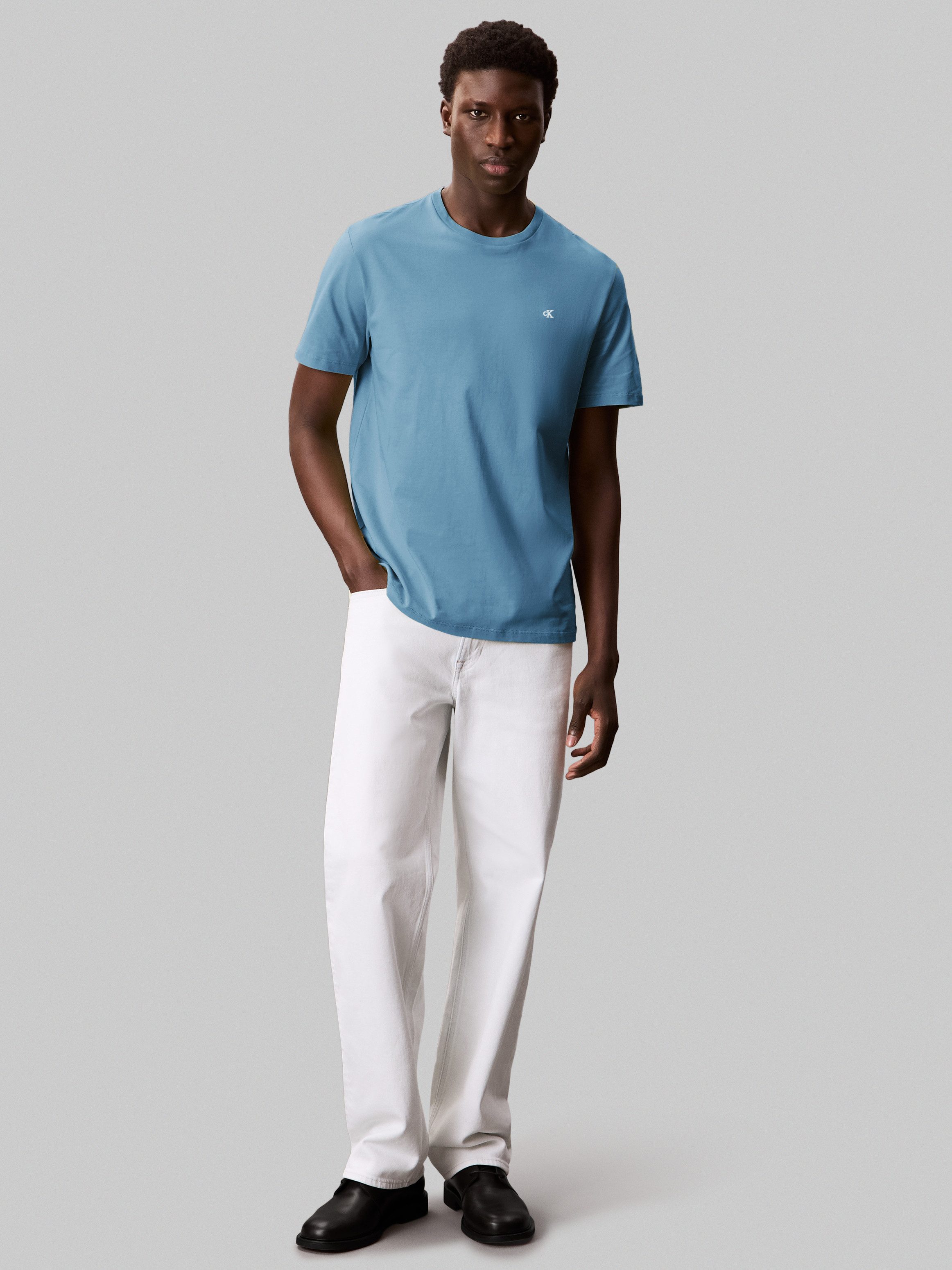 Calvin Klein T-shirt SS SMOOTH CTTN SOLID CREWNK TEE
