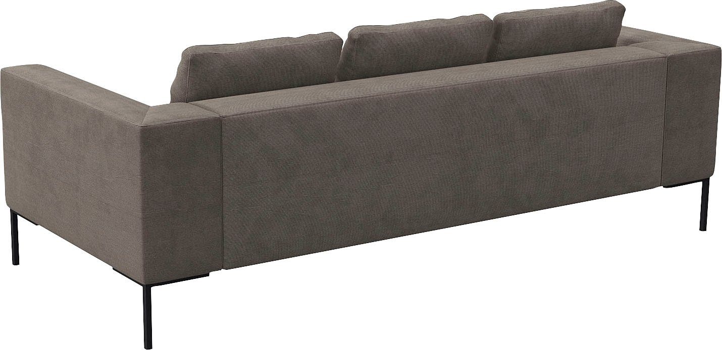 FLEXLUX 3-zitsbank Loano, supercomfortabel zitcomfort door koudschuim in de zitting