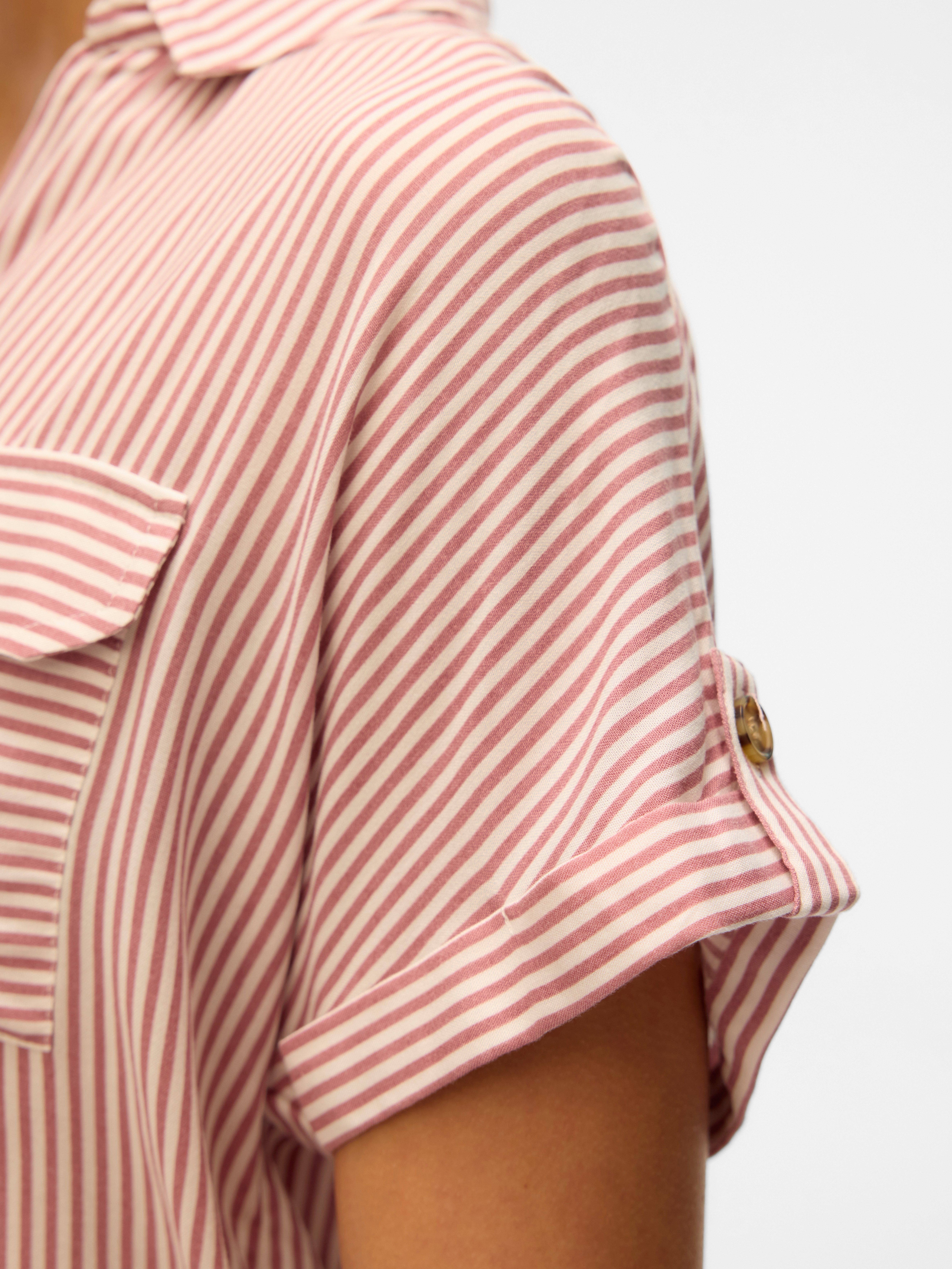 Vero Moda Overhemdblouse VMBUMPY S/S SHIRT WVN GA NOOS
