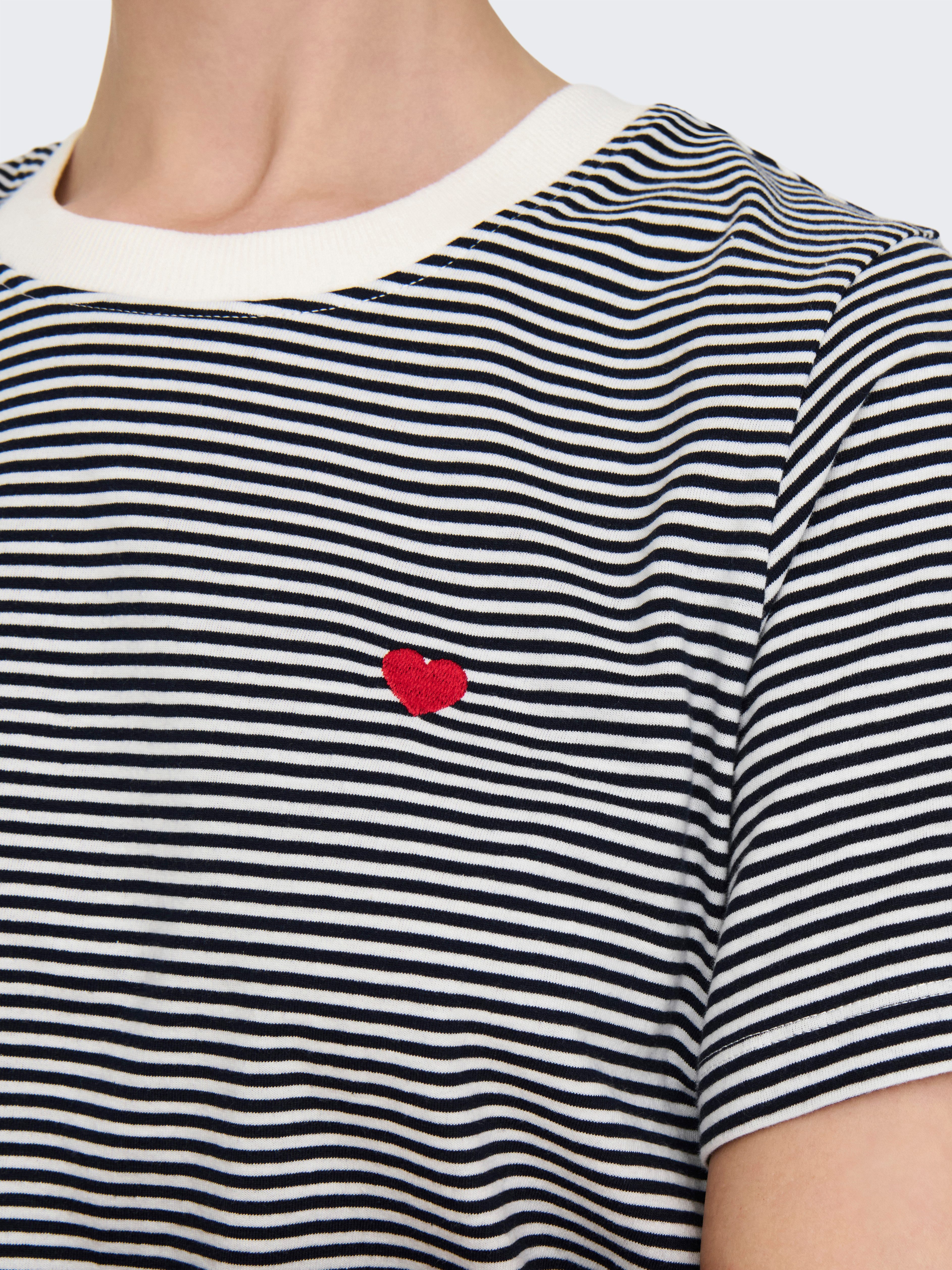 JDY Shirt met korte mouwen JDYPISA S/S PRINT TOP JRS NOOS
