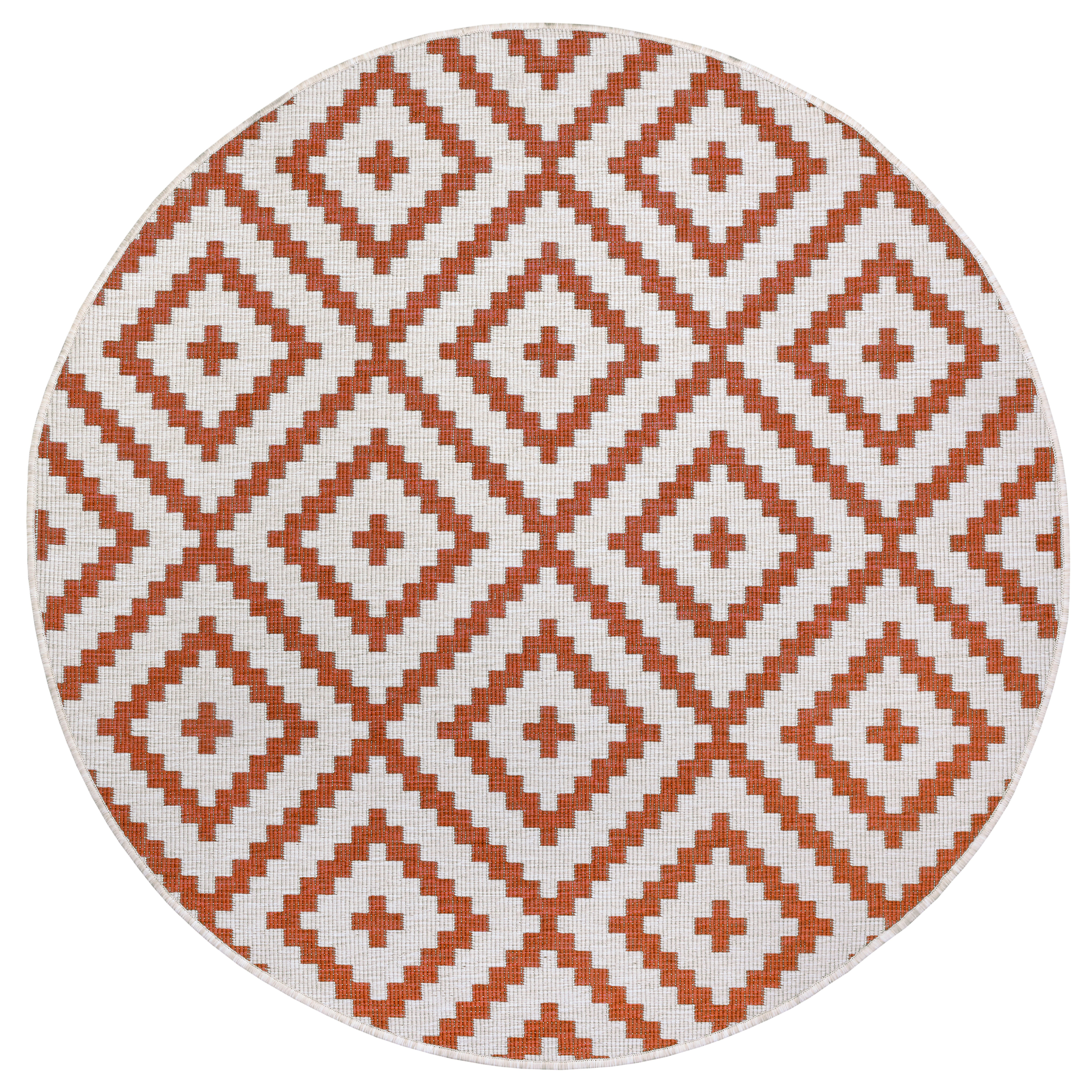 my home Vloerkleed Ronda tweezijdig te gebruiken kleed Sisal-look, platweefsel, in- en outdoor, geometrisch boho design