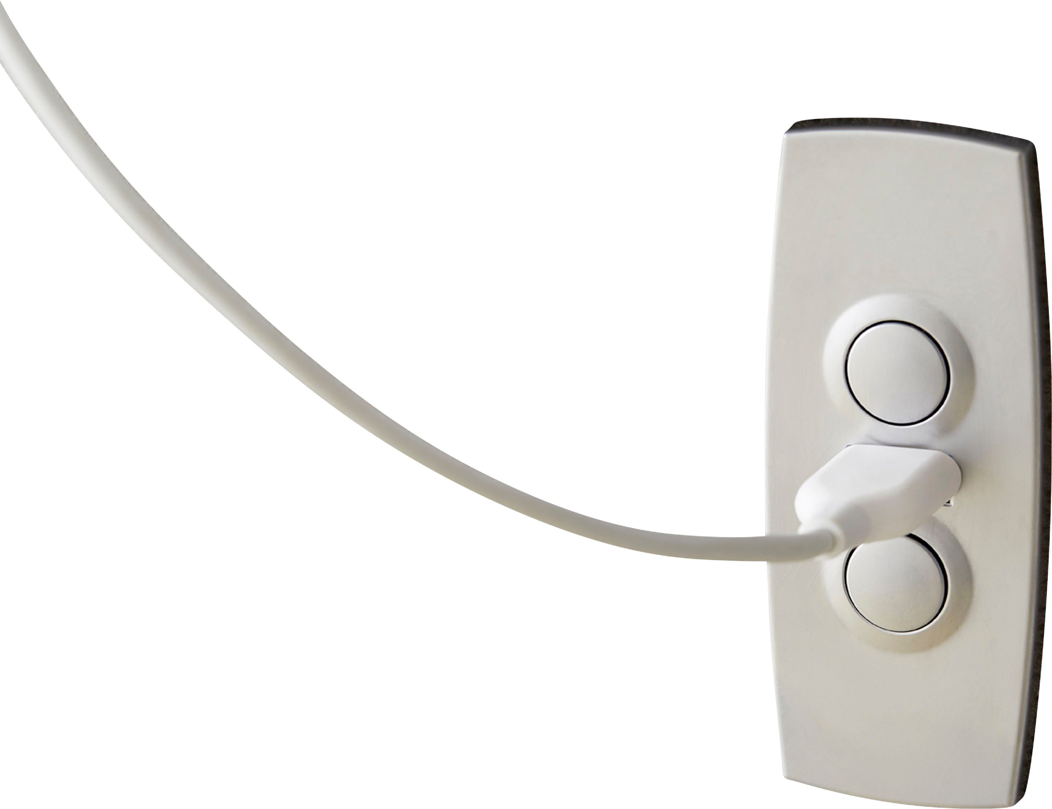 Jockenhöfer Gruppe Hoekbank Double One L-vorm met 2 x 120 cm brede, elektrisch verstelbare relaxfuncties