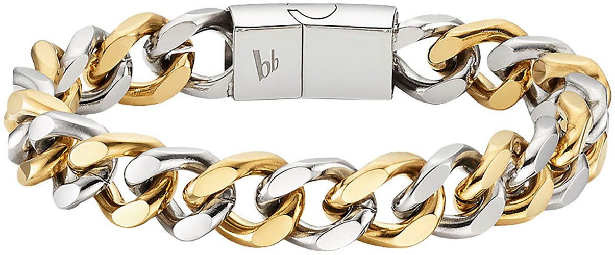 Bruno Banani Edelstalen armband Sieraad cadeau armband schakelketting bicolor, B4087B/20/00/21