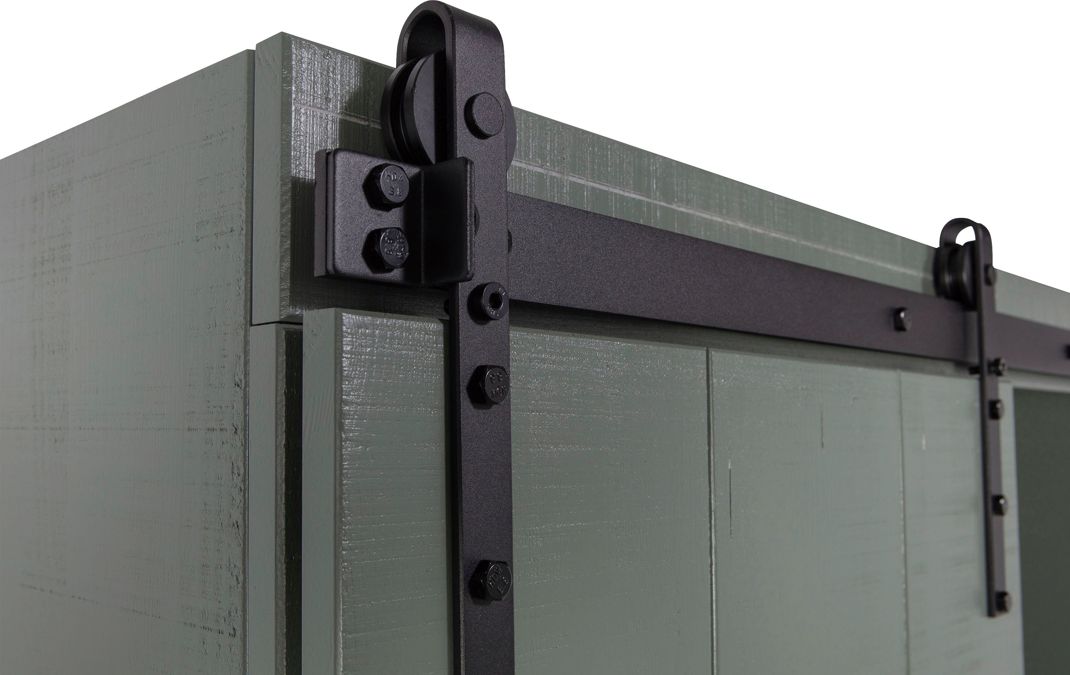 vtwonen Vitrinekast Slide, met schuifdeur met 4 lades, h 230 cm x b 120 cm