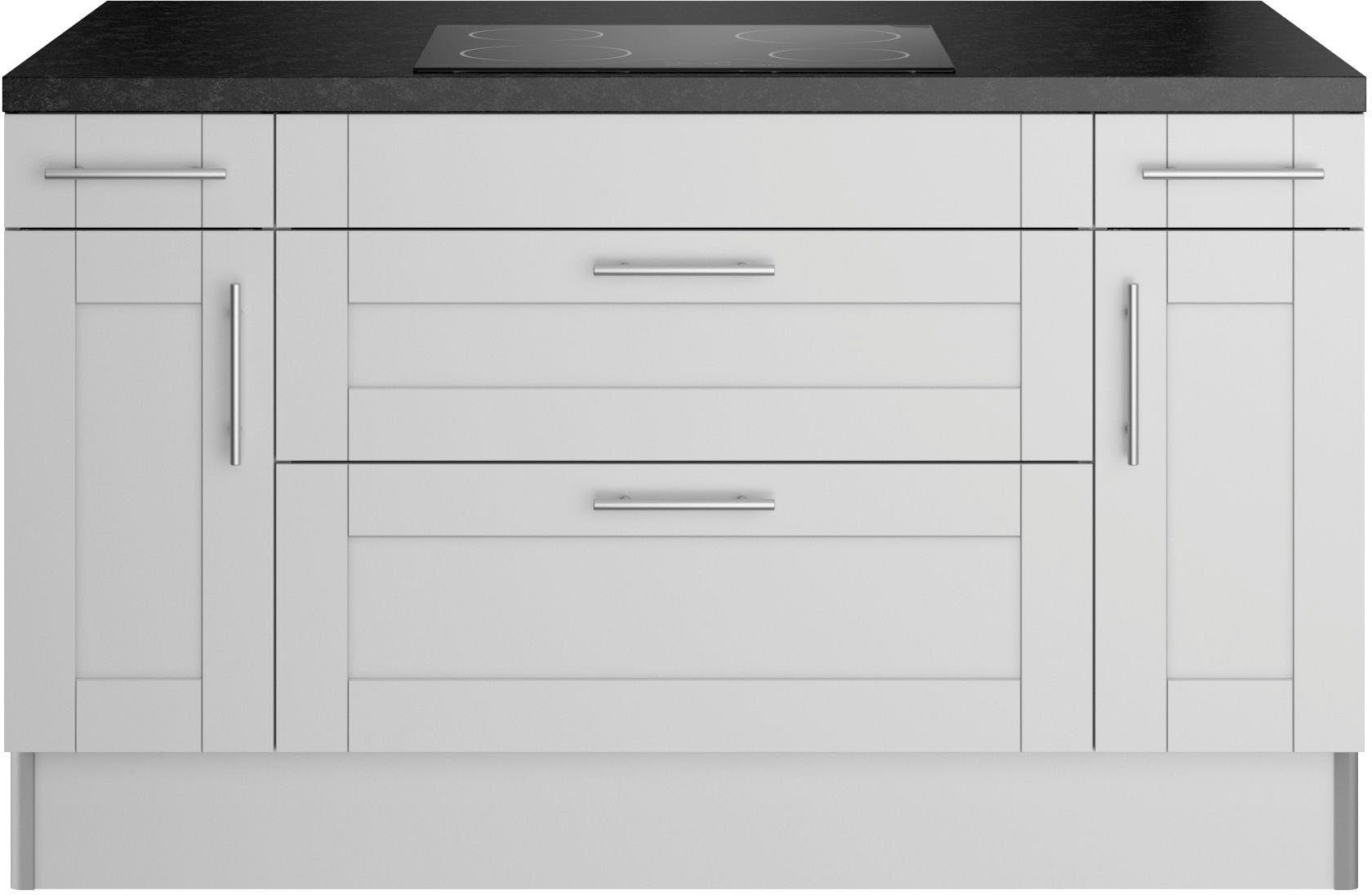 Kochstation Pantry keuken KS-Ahus Kookeiland, breedte 150 cm, optioneel met kookplaat