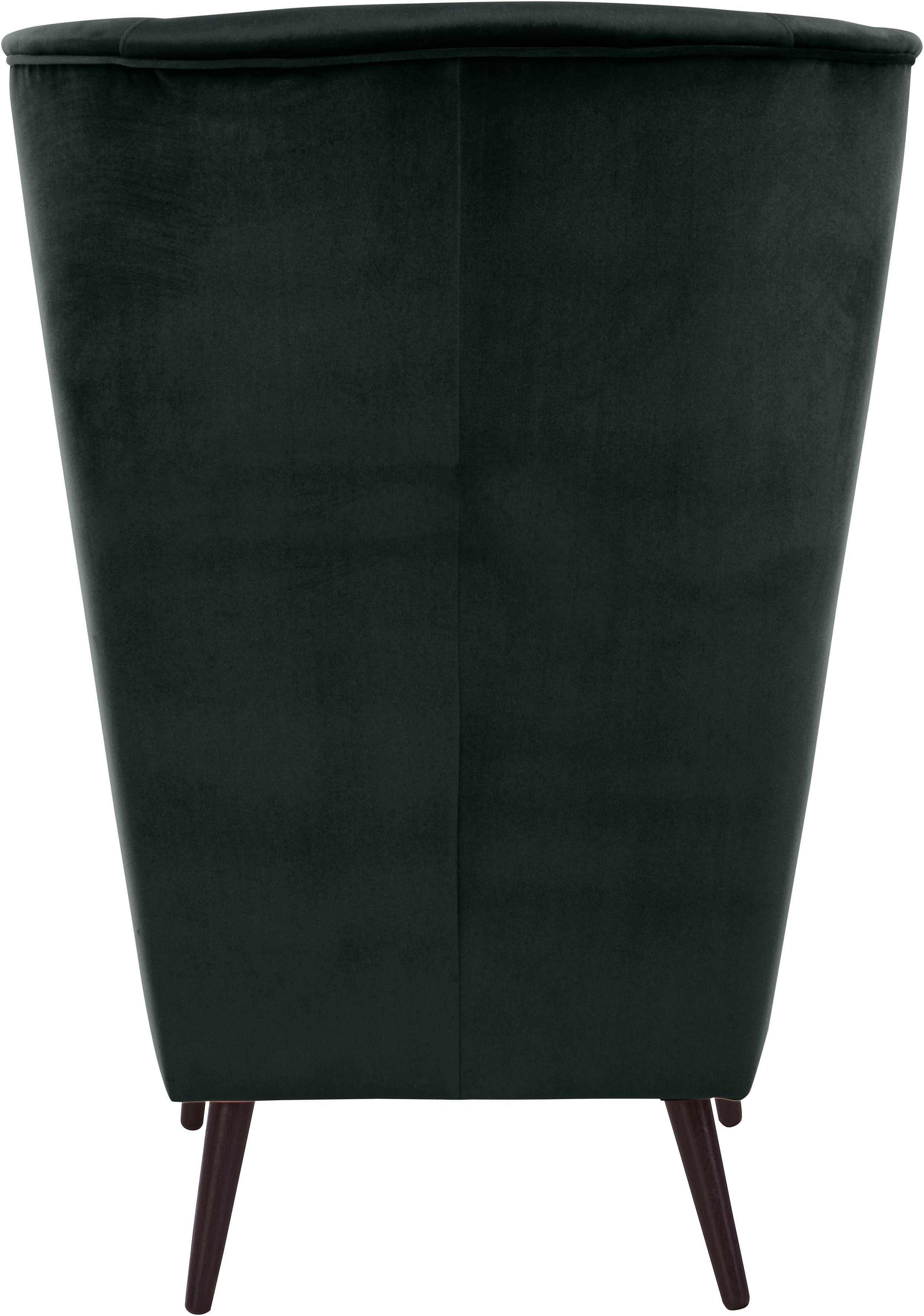 Guido Maria Kretschmer Home&Living Fauteuil Sallito, oorfauteuil, TV-stoel voor woonkamer, ook in velours cord