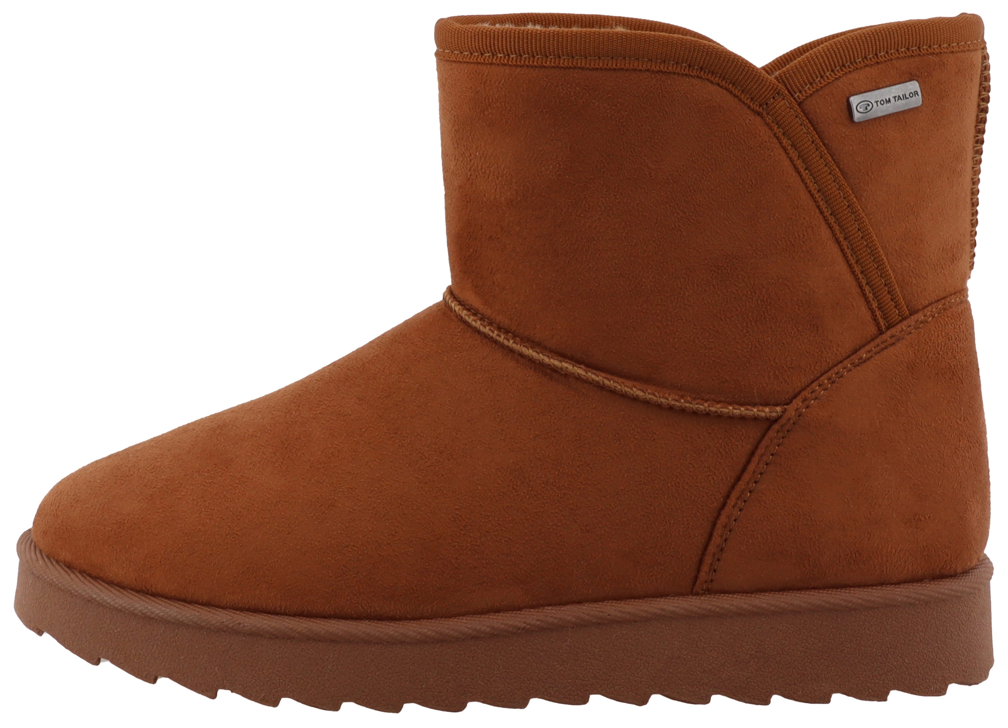 Tom Tailor Winterlaarzen , plateau, instapschoen, ankleboots met decoratieve naden
