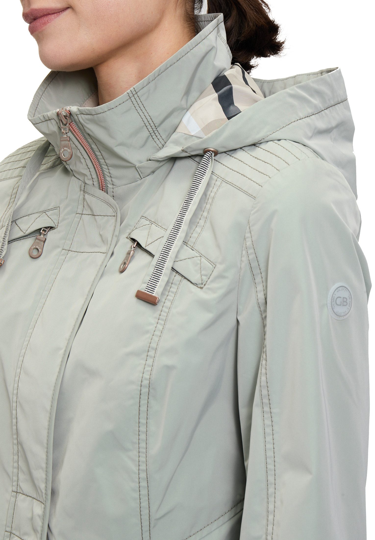 Gil Bret Outdoorjack met een capuchon