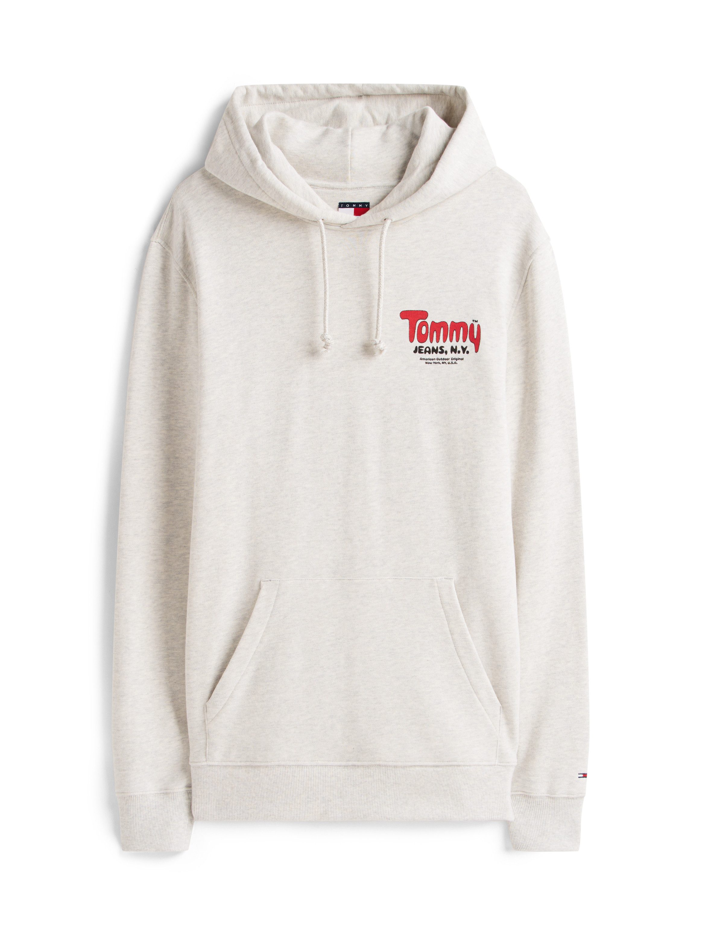 TOMMY JEANS Hoodie FONT PLAY HOODIE Regular fit met capuchon