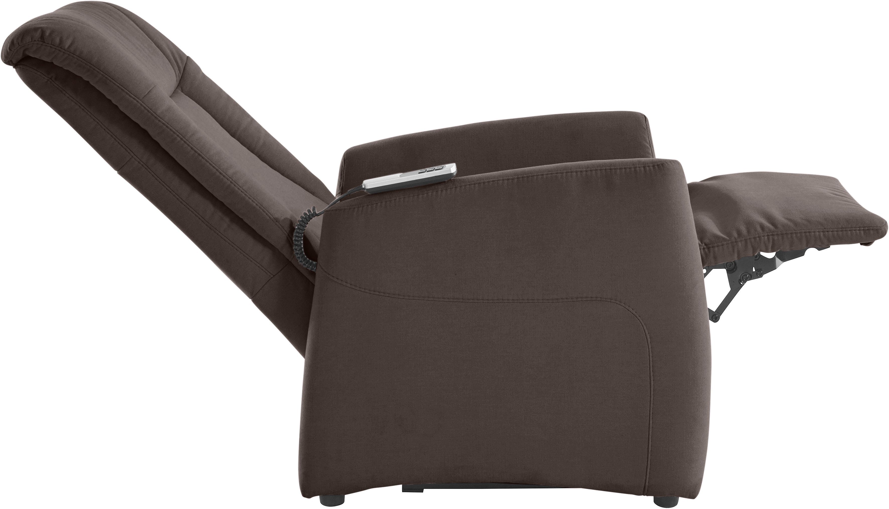 sit&more Relaxfauteuil MELISSA naar keuze elektrisch of handmatig verstelbaar, optioneel opstahulp