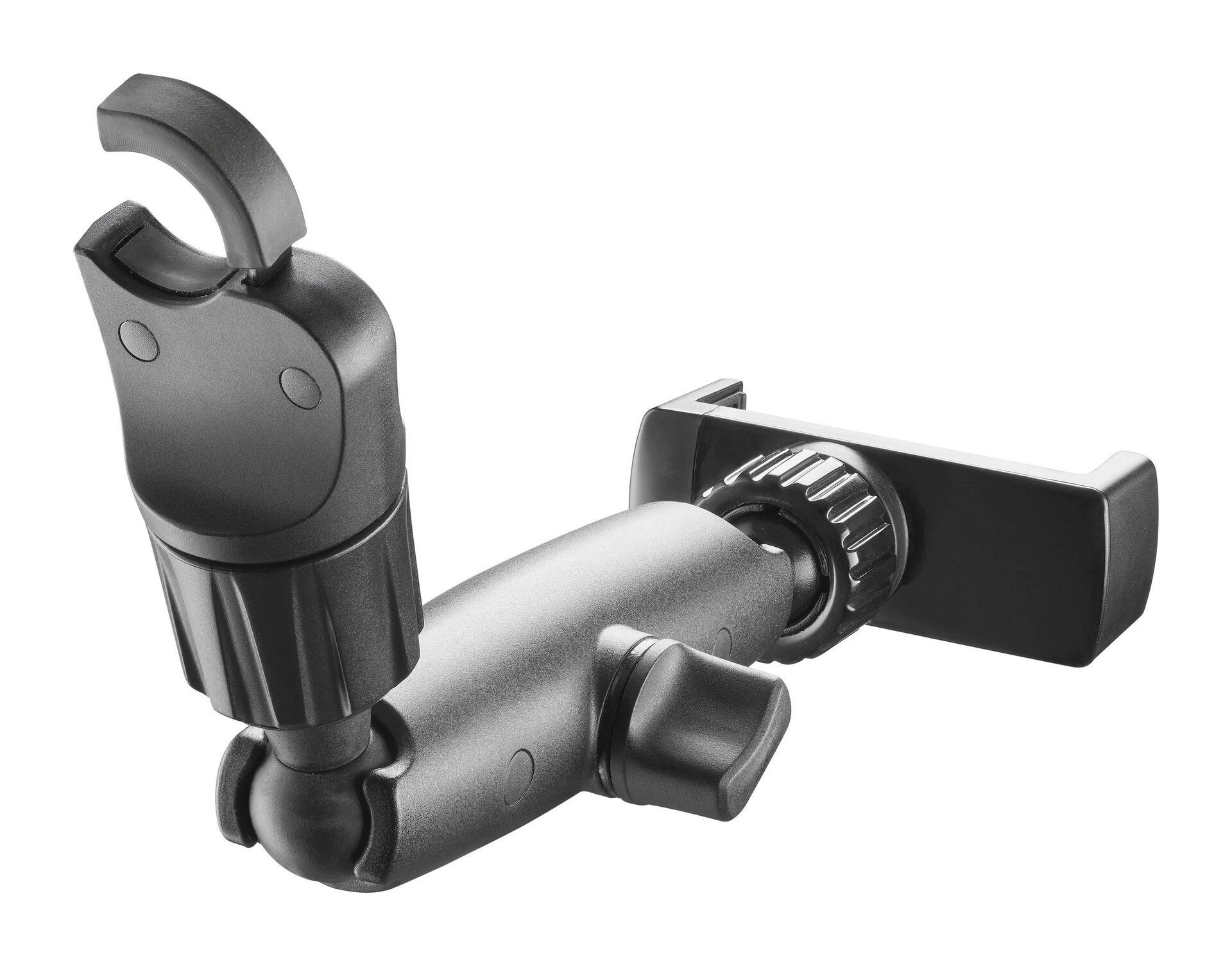 Cellularline Gsm-houder Spin Mirror Car Holder ter bevestiging aan de binnenspiegel/achteruitkijkspiegel, 360° draaibaar
