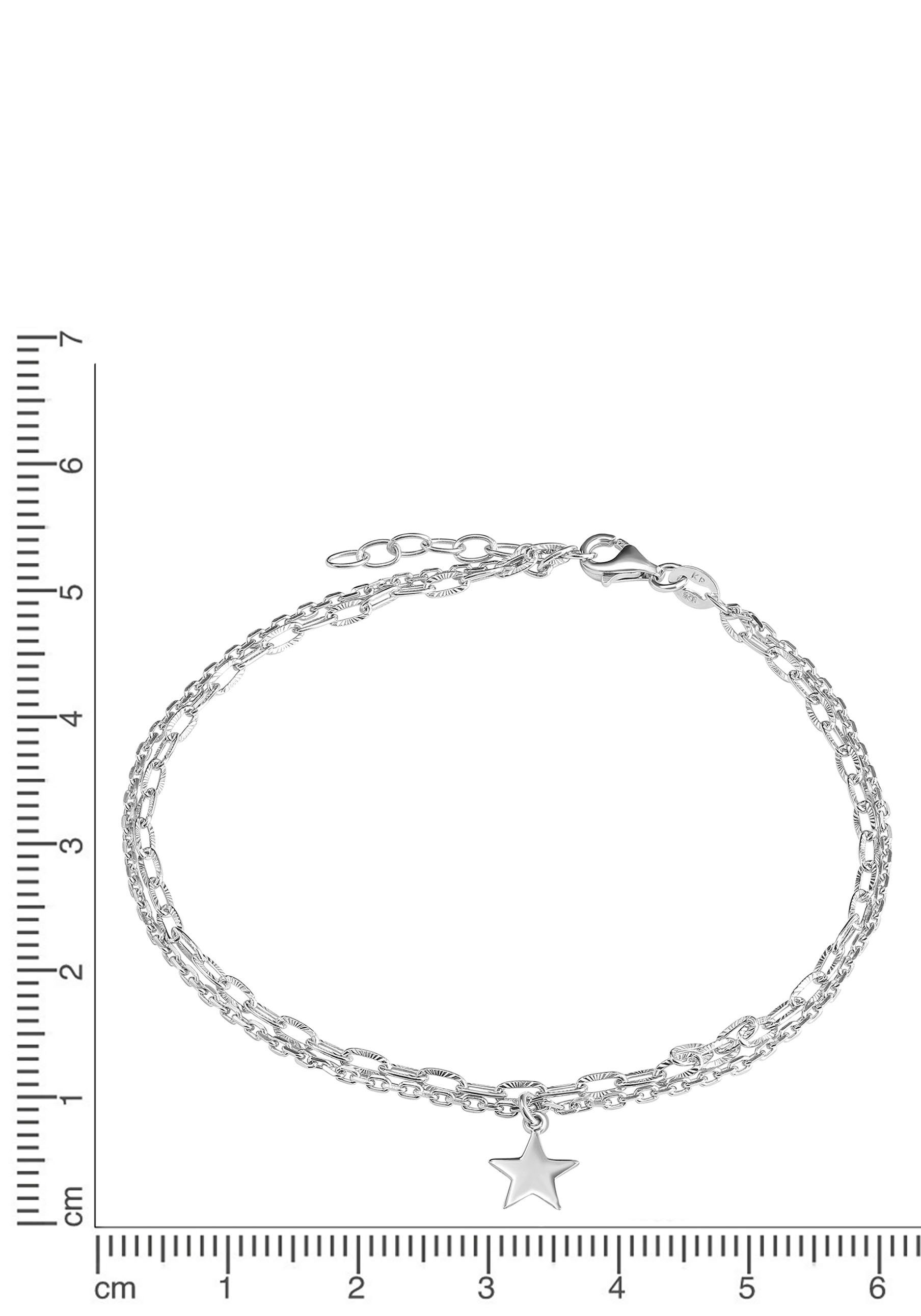 Firetti Enkelkettinkje Sieraad cadeau zilverkleur 925 lichaams-sieraad ankerketting