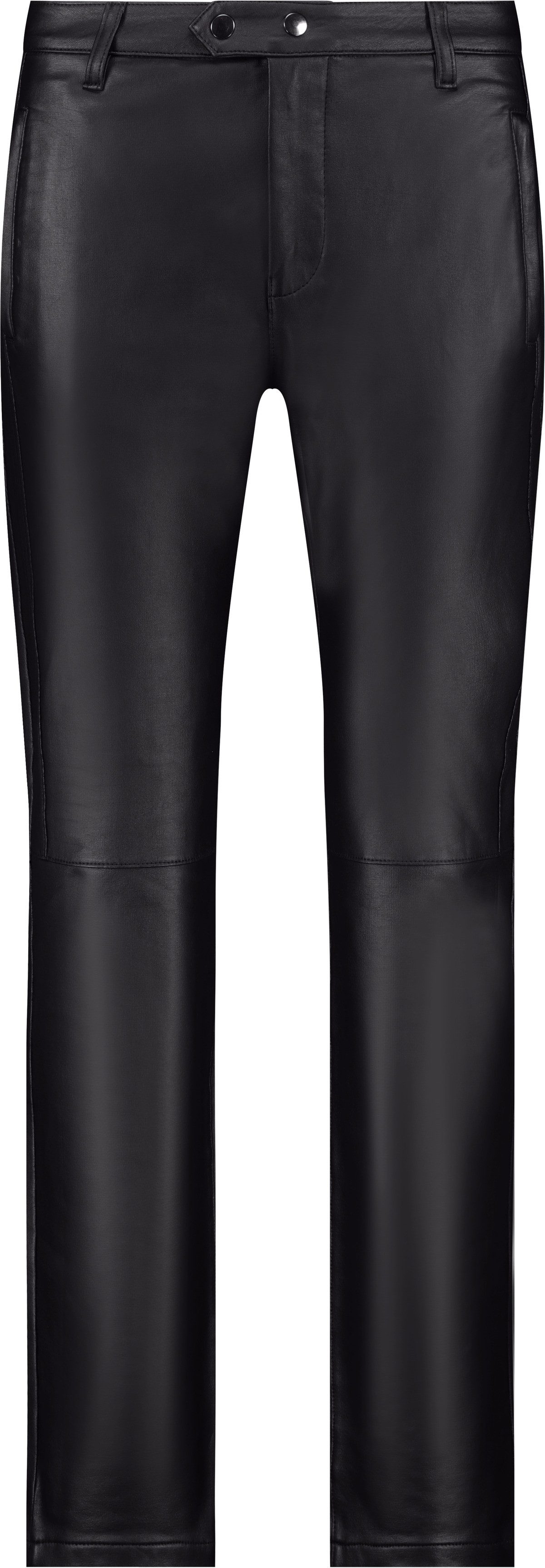 Monari Imitatieleren broek Lederlook