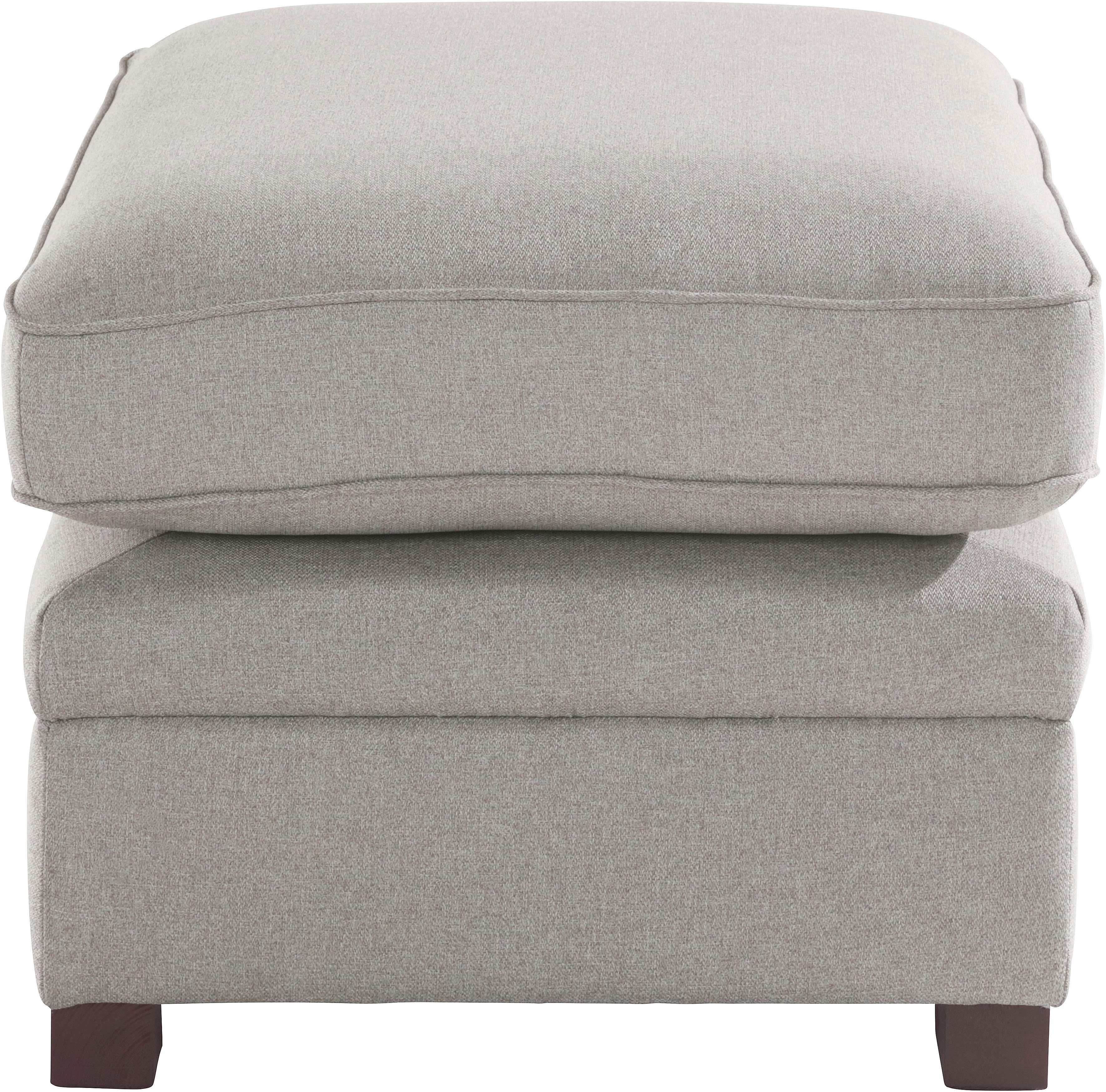 Home affaire Hocker Broughton zachte bekleding, passend bij de serie "broughton", in 3 soorten bekleding