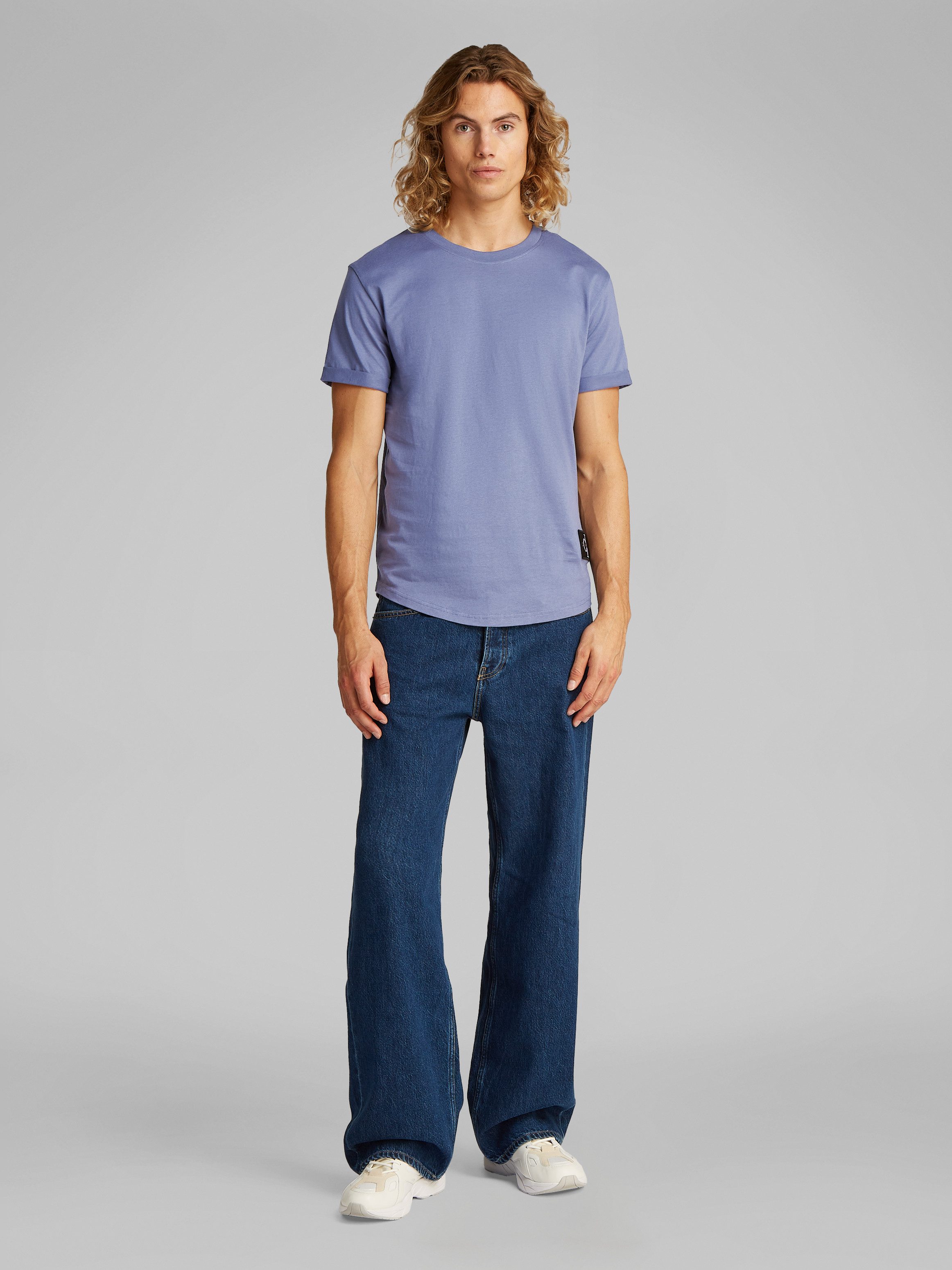 Calvin Klein T-shirt BADGE TURN UP SLEEVE