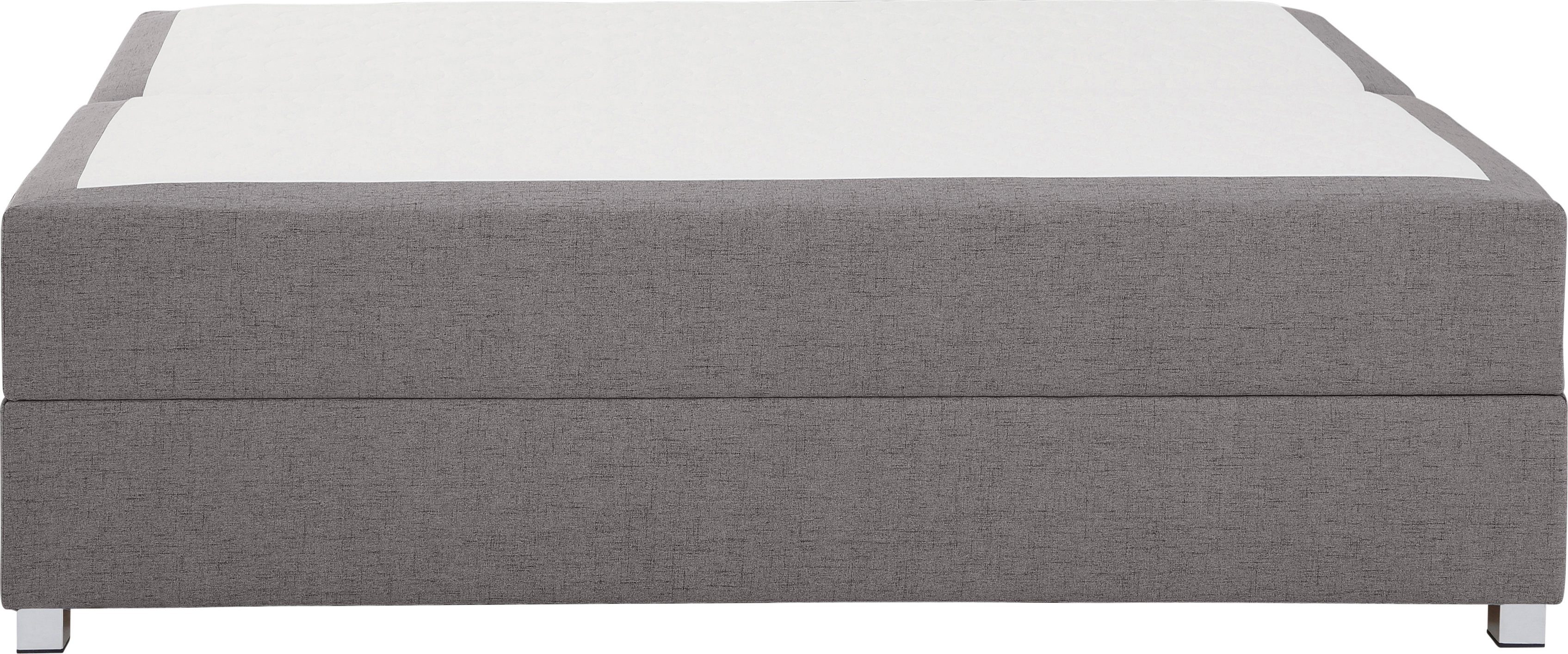 INOSIGN Boxspring Alexis zonder hoofdbord - ideaal voor ruimtes met schuine plafonds, in 4 breedten