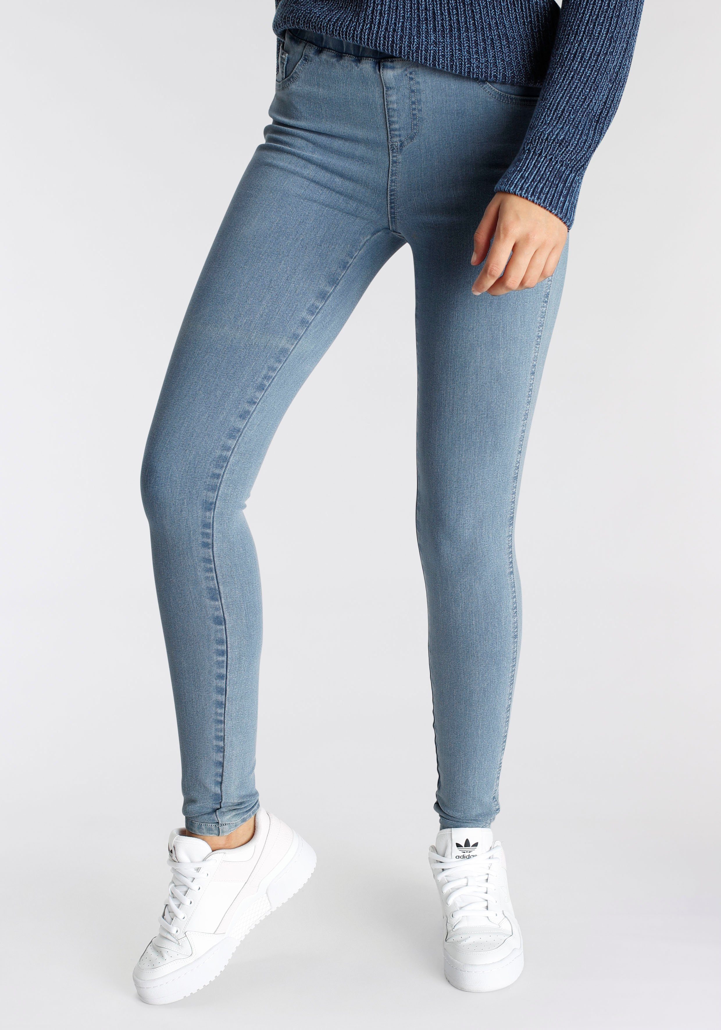 Arizona Jeggings 360 graden elastisch extra-strak gesneden pasvorm, hoge taille