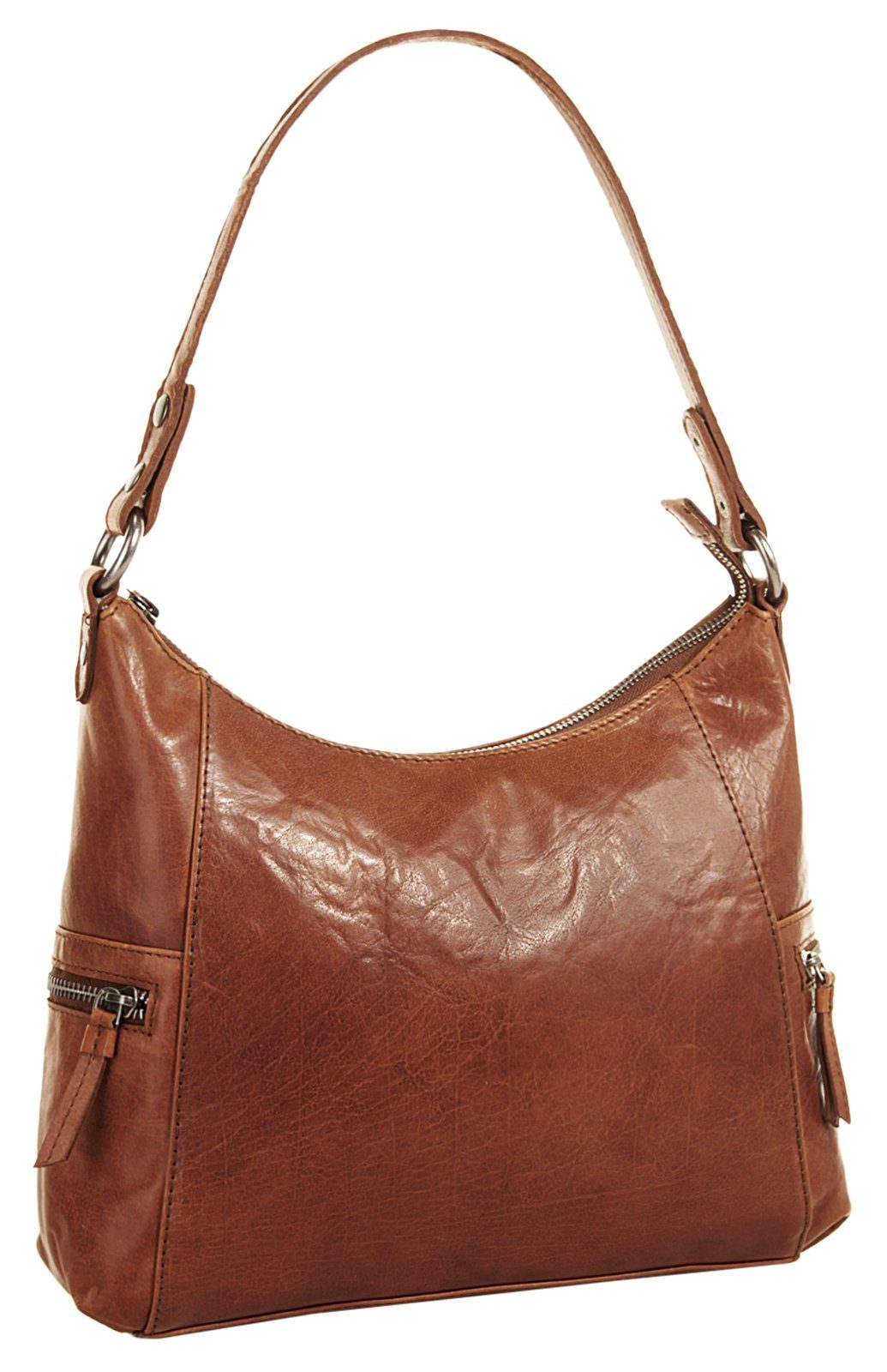 Spikes & Sparrow Shopper echt leder