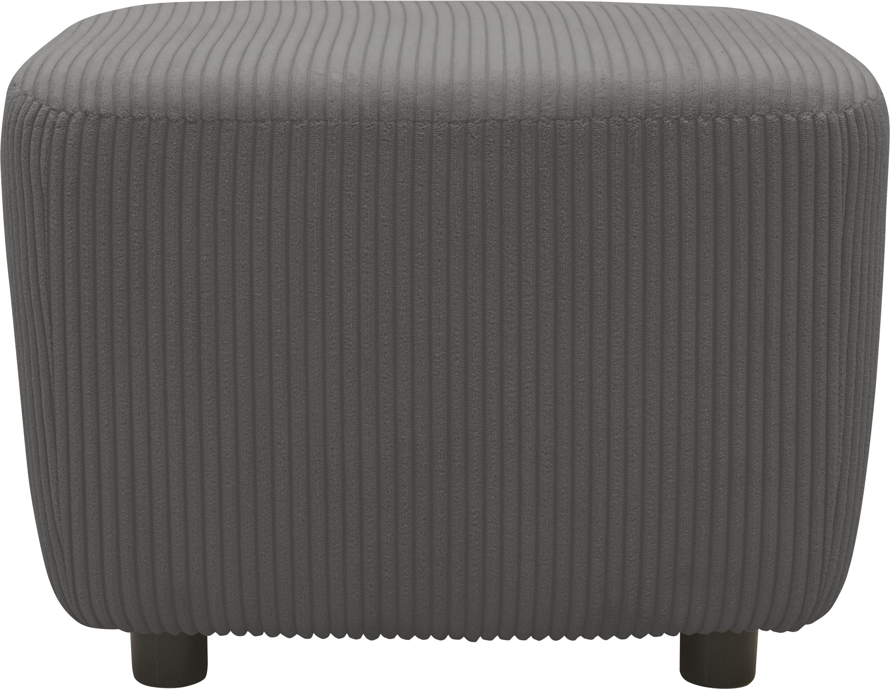 INOSIGN Hocker HETTY, bijpassende poef voor de draaistoel HETTY, 56 x 60 x 40 cm (1 stuk)