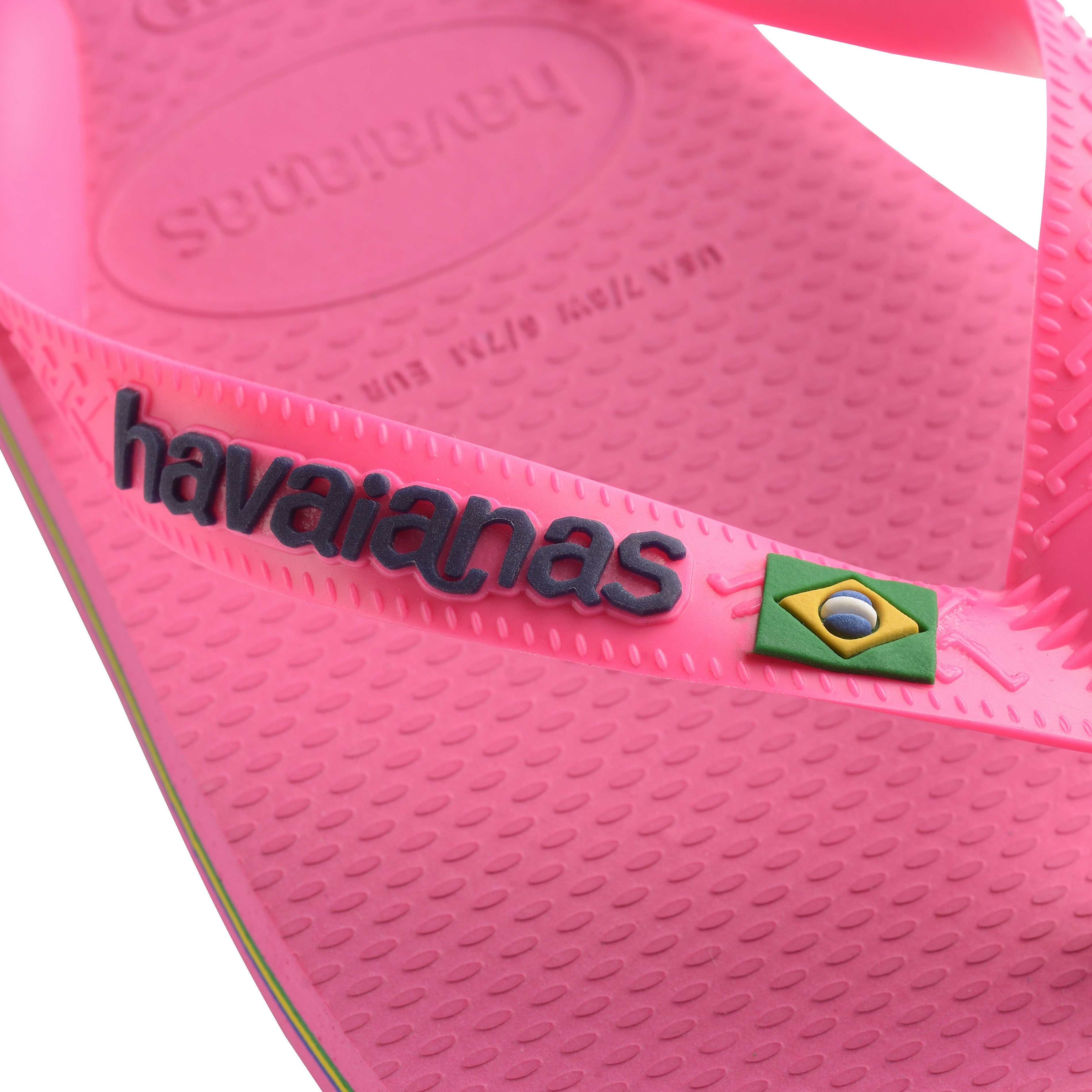 Havaianas Teenslippers BRASIL LOGO NEON , zomerschoen, slippers, poolslides met braziliaans detail