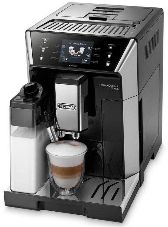 Delonghi De'Longhi volautomatisch koffiezetapparaat PrimaDonna Class ECAM 556.55.SB, 2 liter, kegelmaalwerk