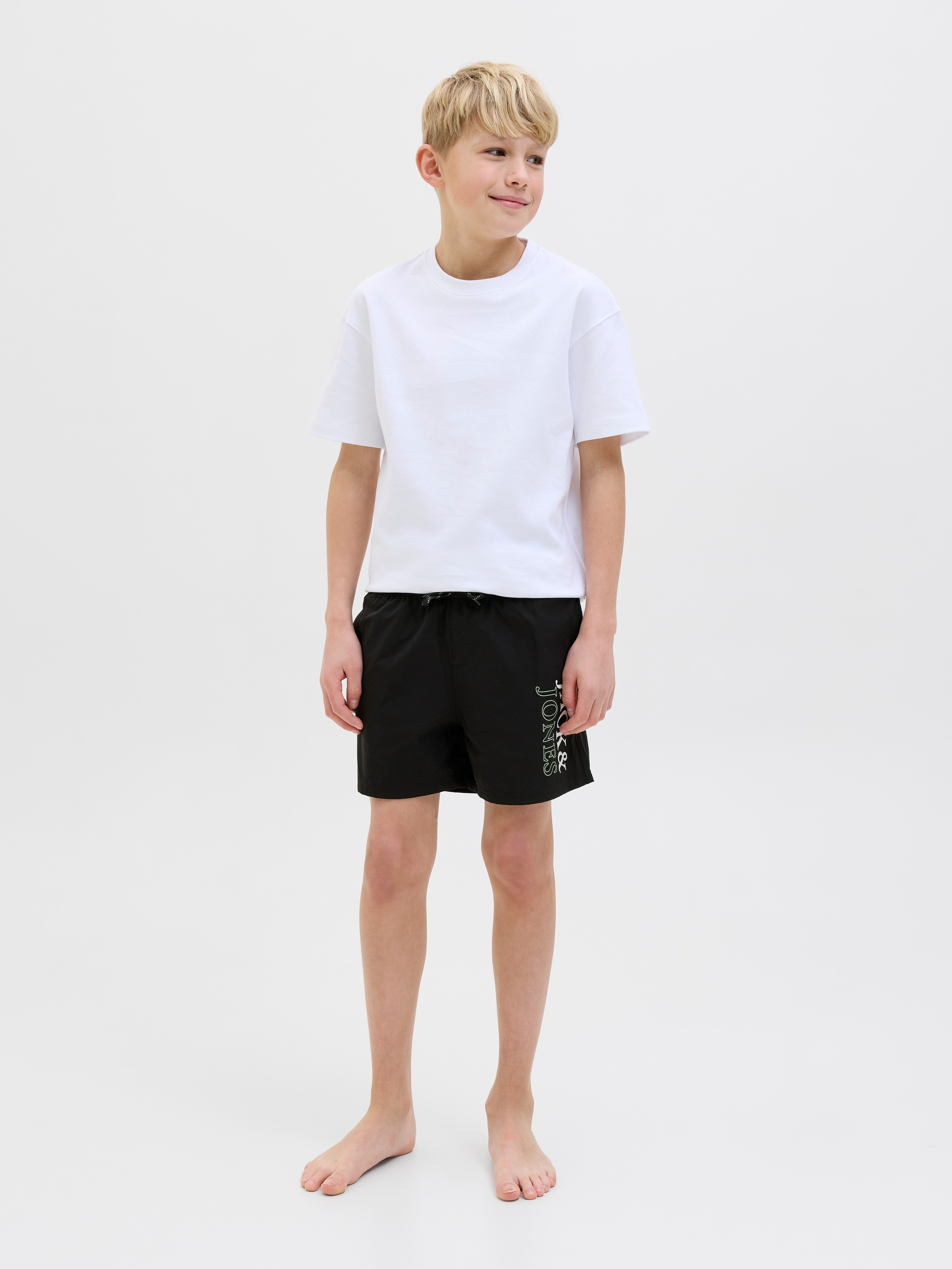 Jack & Jones Junior Zwemshort JPSTMAUI JJSWIM DOUBLE LOGO AKM SN JNR
