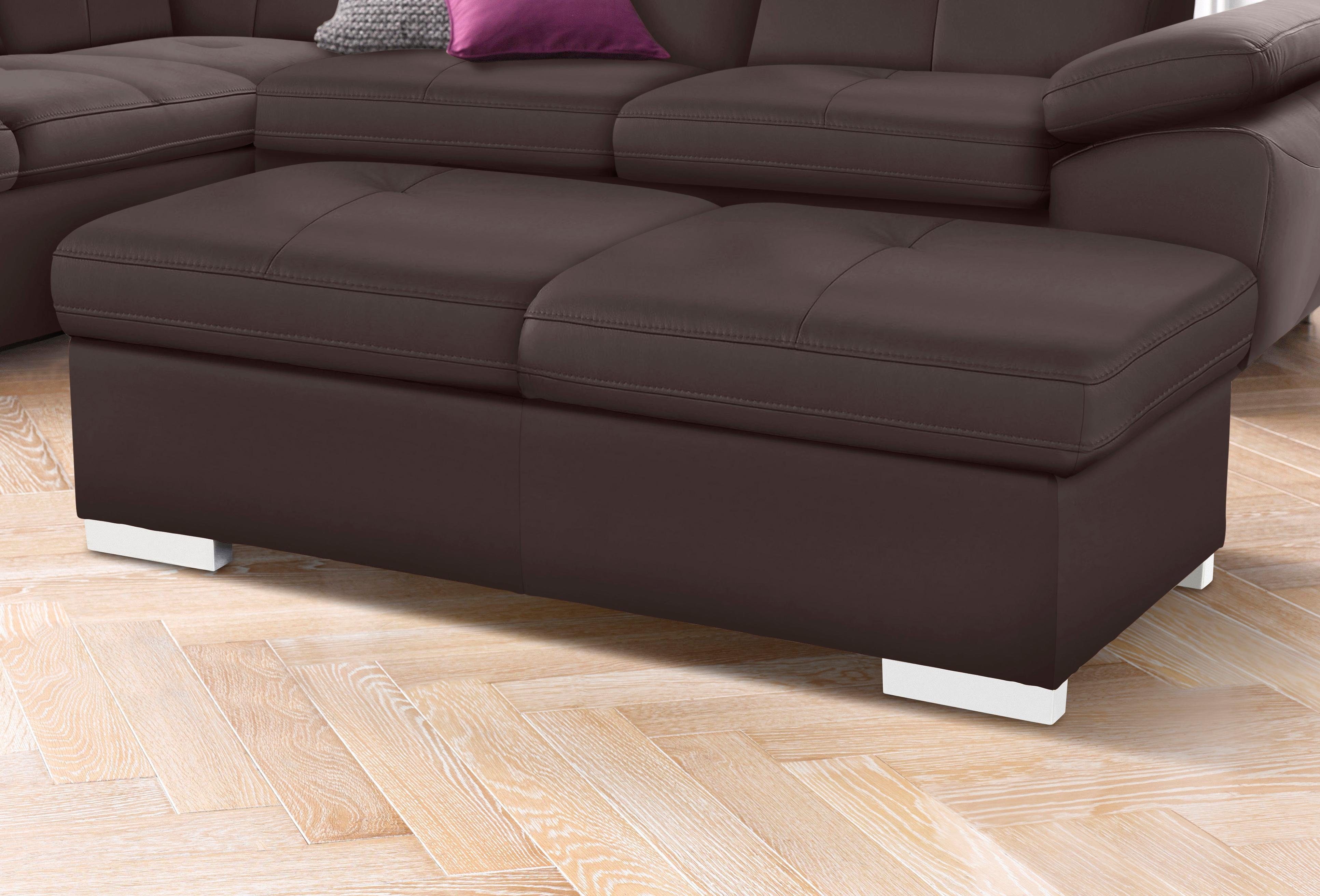exxpo - sofa fashion Hocker Spring Bankhocker, goed zitcomfort en geweldige verwerkingsdetails hockers bruin