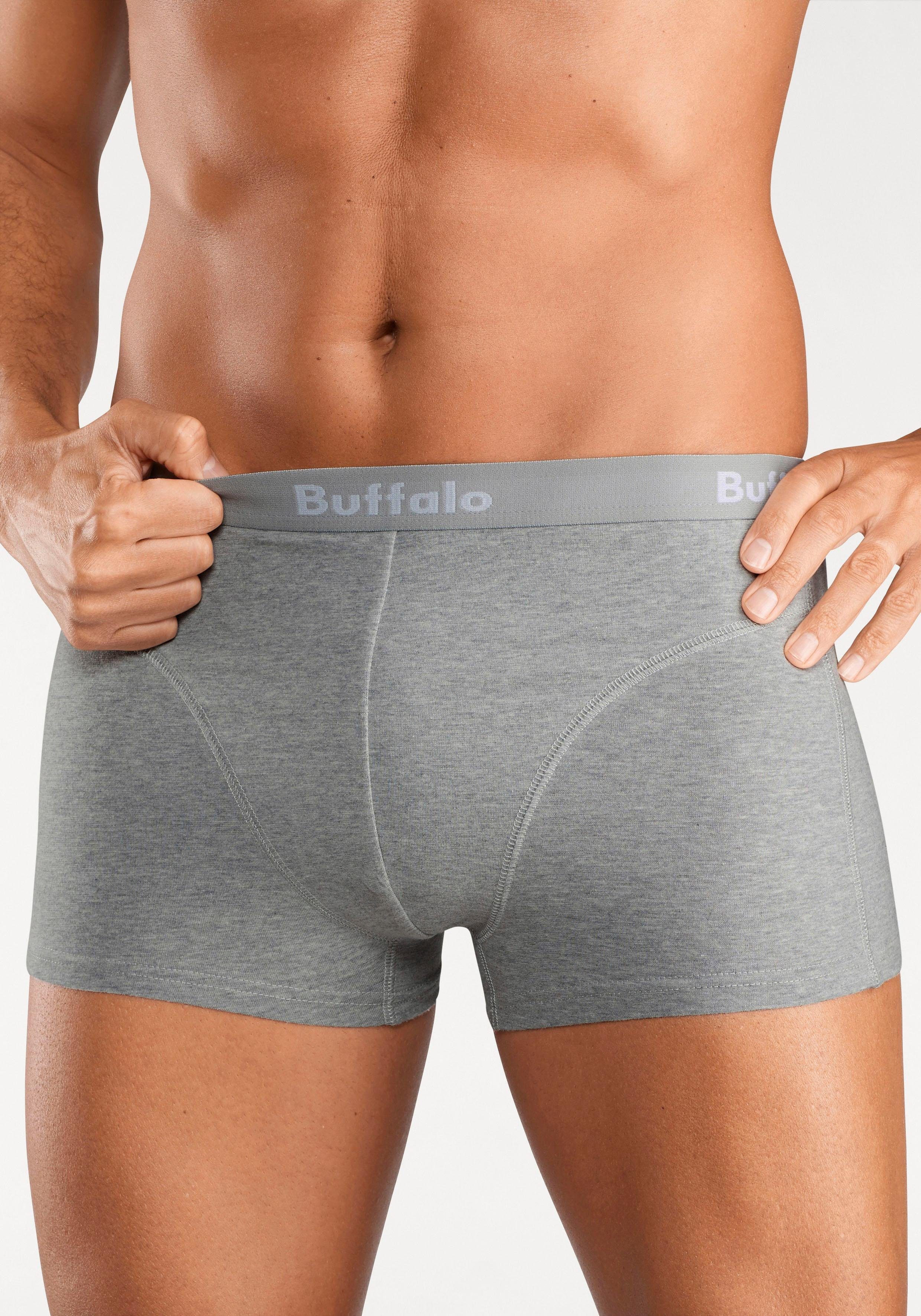 Buffalo Hipster strak zittende boxershorts van katoenmix (set, 3 stuks)