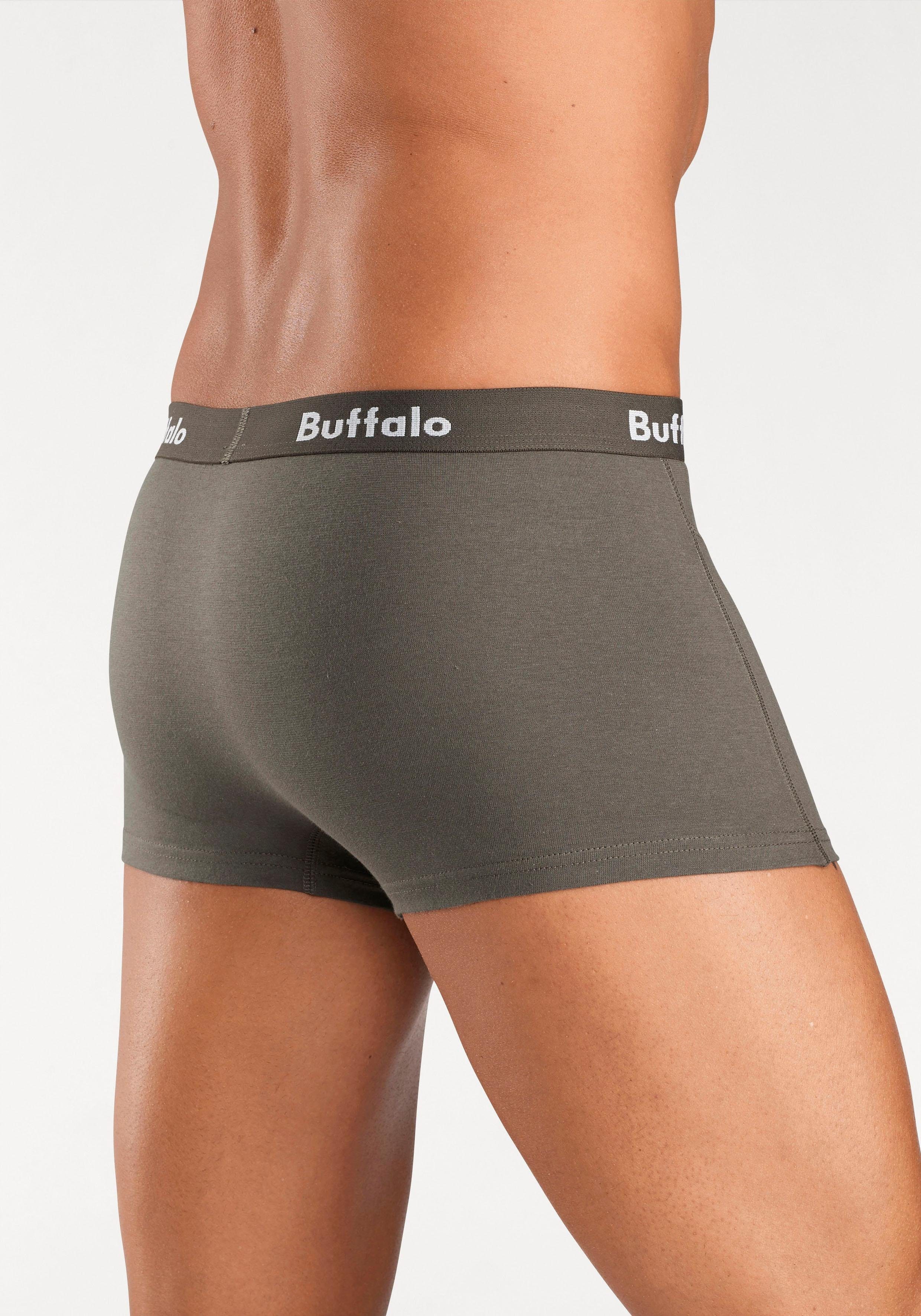 Buffalo Hipster strak zittende boxershorts van katoenmix (set, 3 stuks)