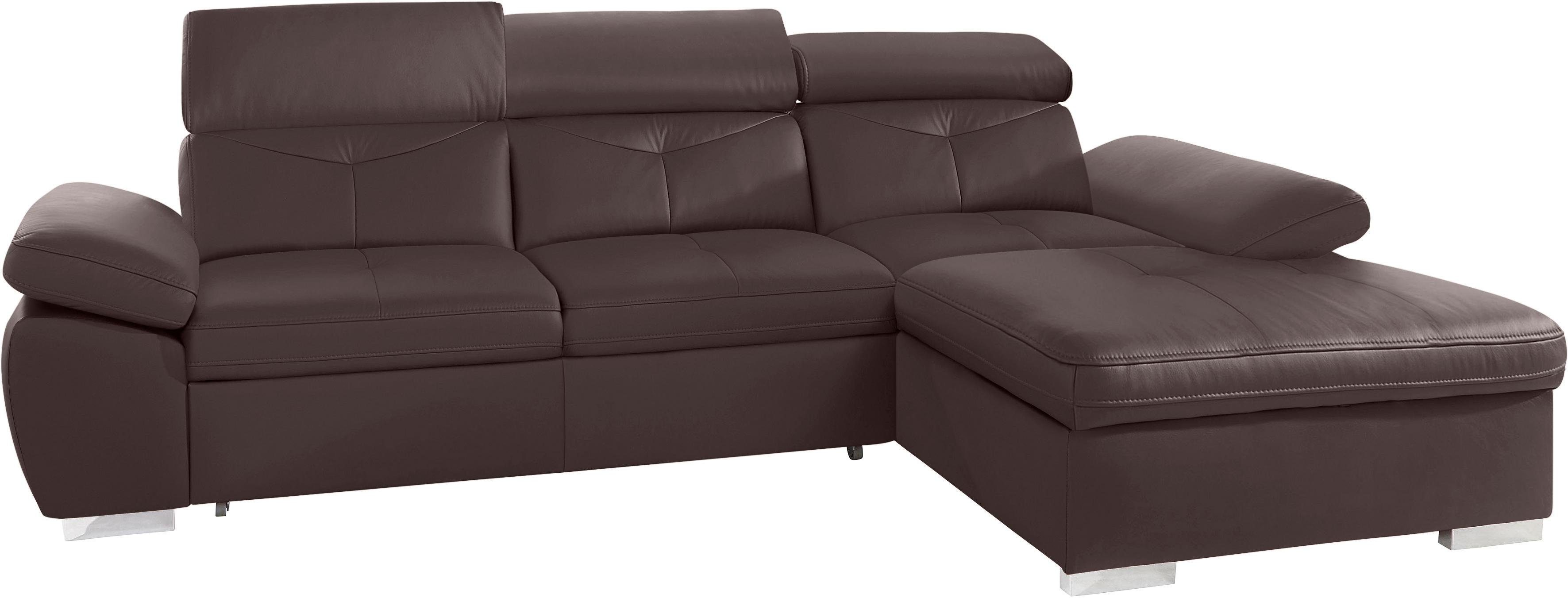 exxpo - sofa fashion Hoekbank Spring, super comfortabel, met armleuning- en hoofdeindefunctie, OTTOs Choice