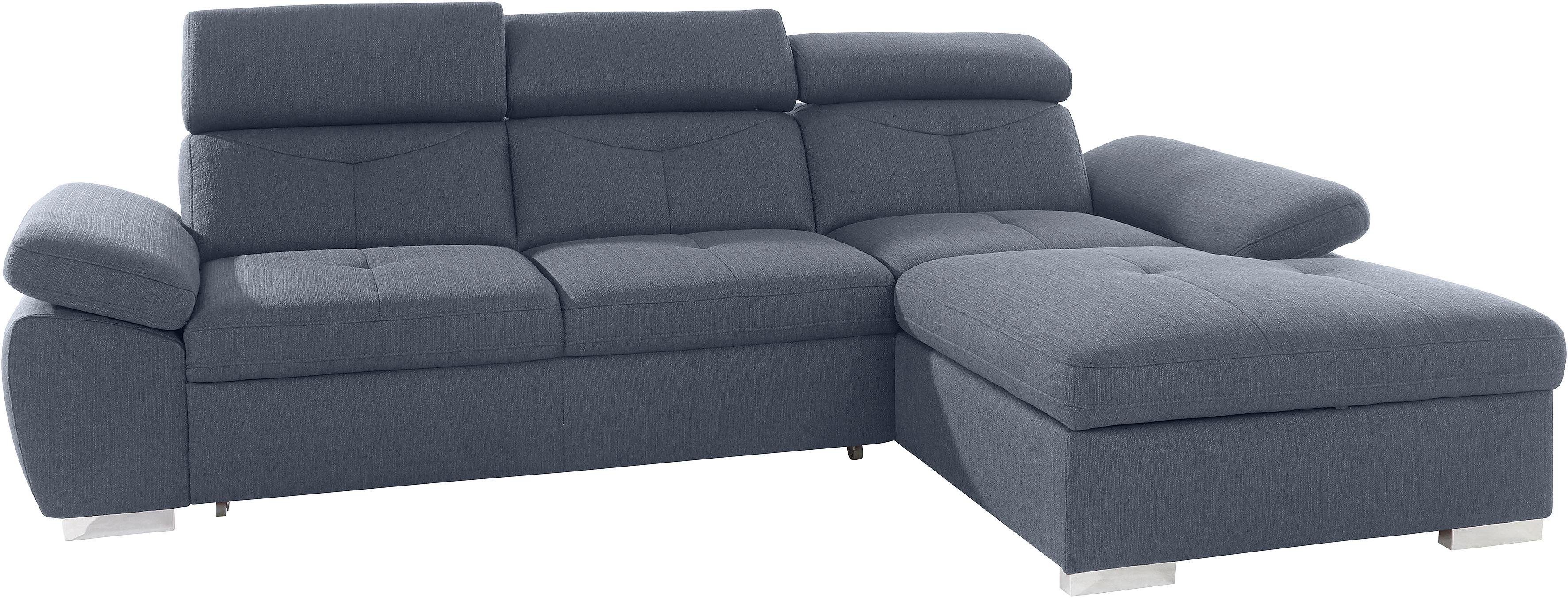 exxpo - sofa fashion Hoekbank Spring, super comfortabel, met armleuning- en hoofdeindefunctie, OTTOs Choice