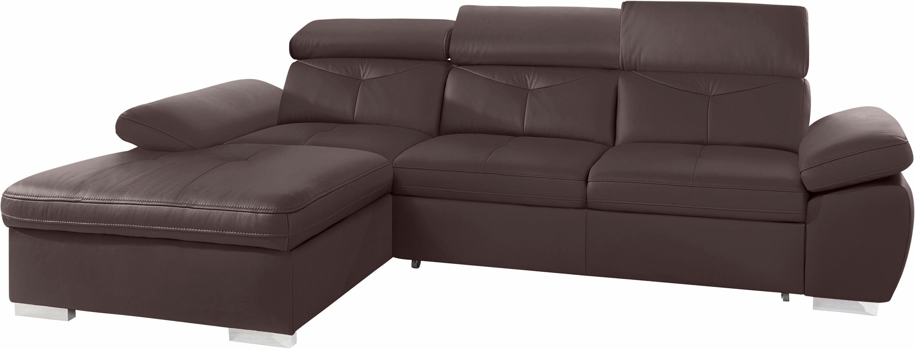 exxpo - sofa fashion Hoekbank Spring, super comfortabel, met armleuning- en hoofdeindefunctie, OTTOs Choice