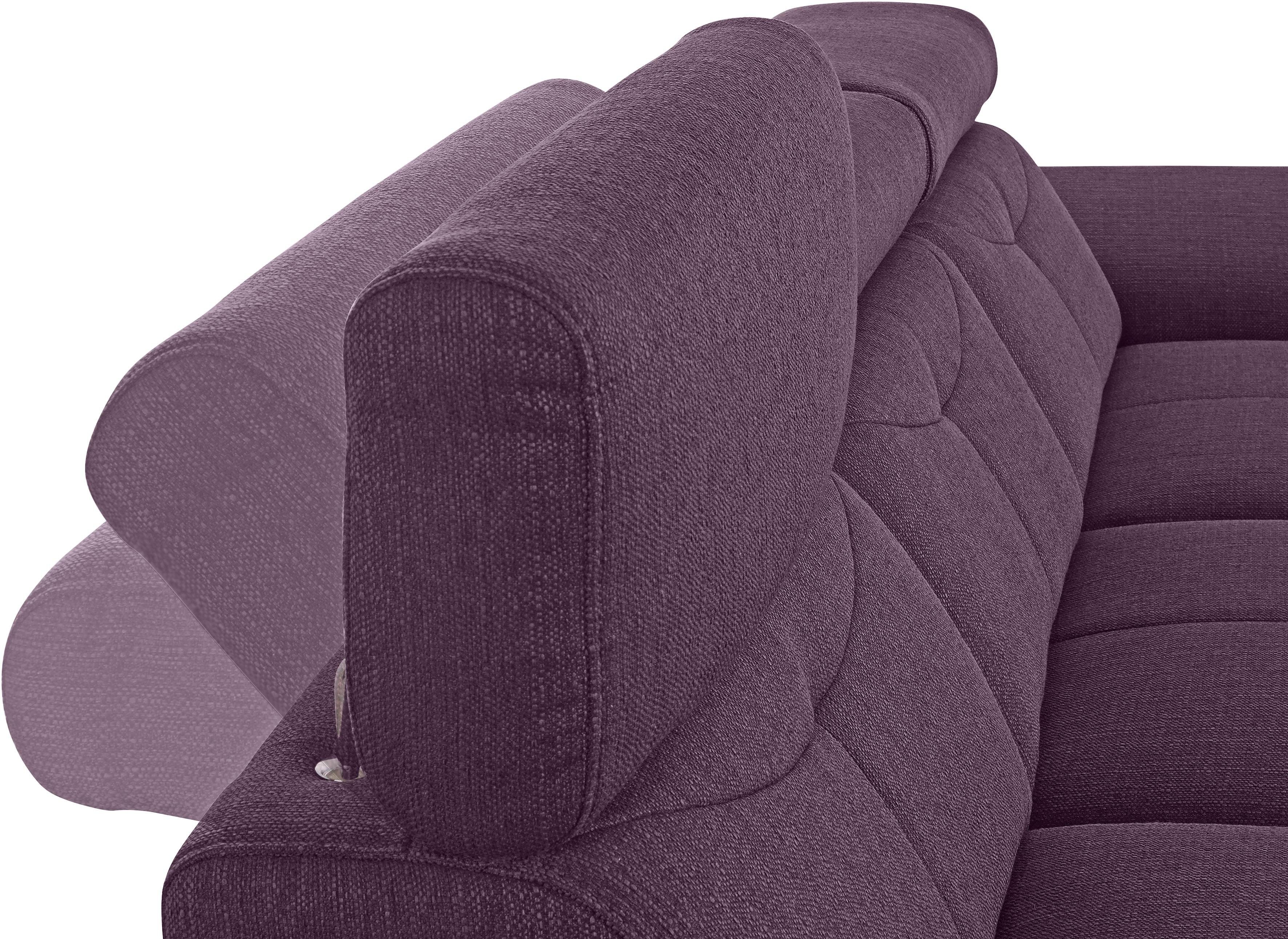 exxpo - sofa fashion Hoekbank Spring, super comfortabel, met armleuning- en hoofdeindefunctie, OTTOs Choice