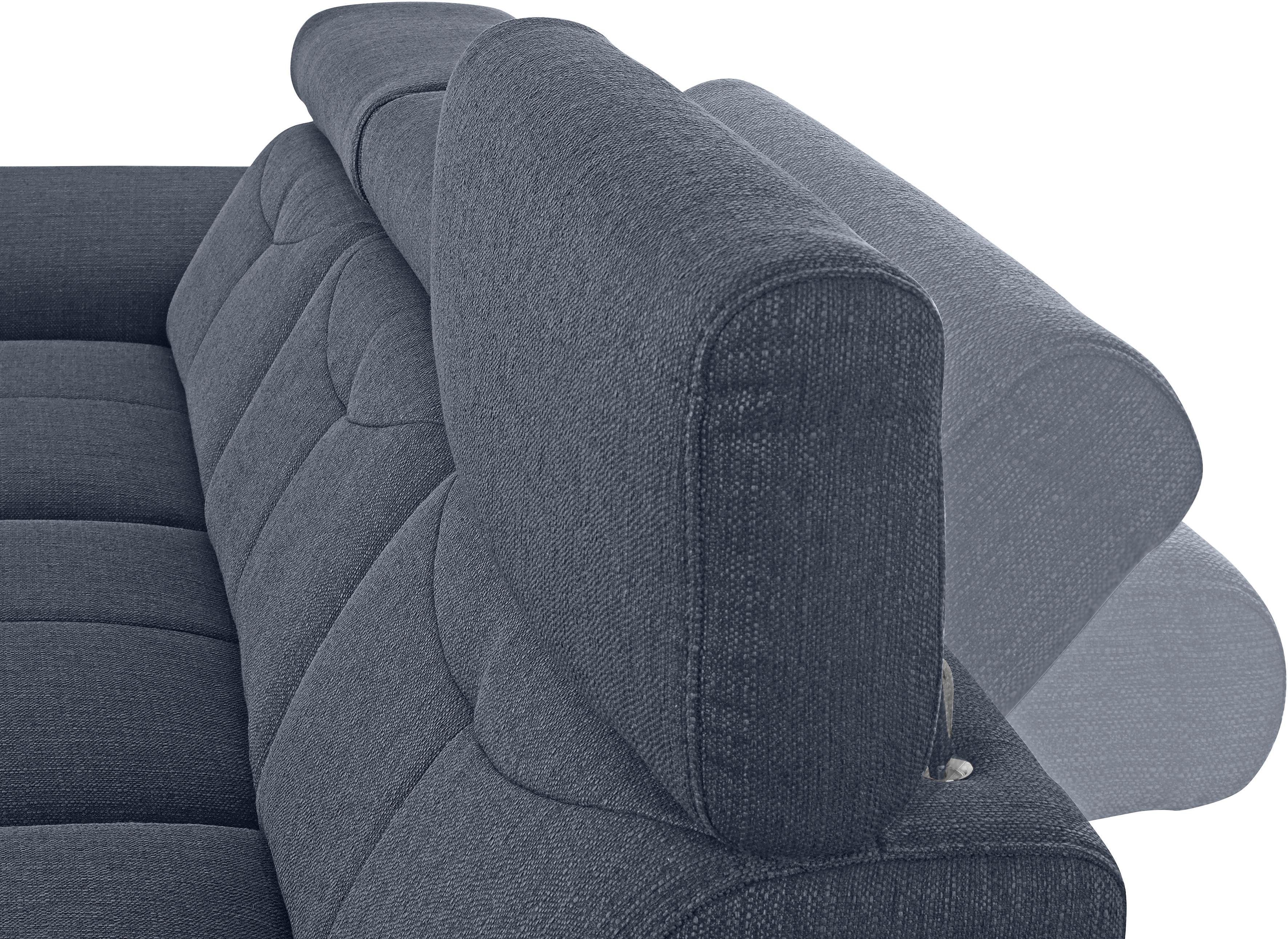 exxpo - sofa fashion Hoekbank Spring, super comfortabel, met armleuning- en hoofdeindefunctie, OTTOs Choice