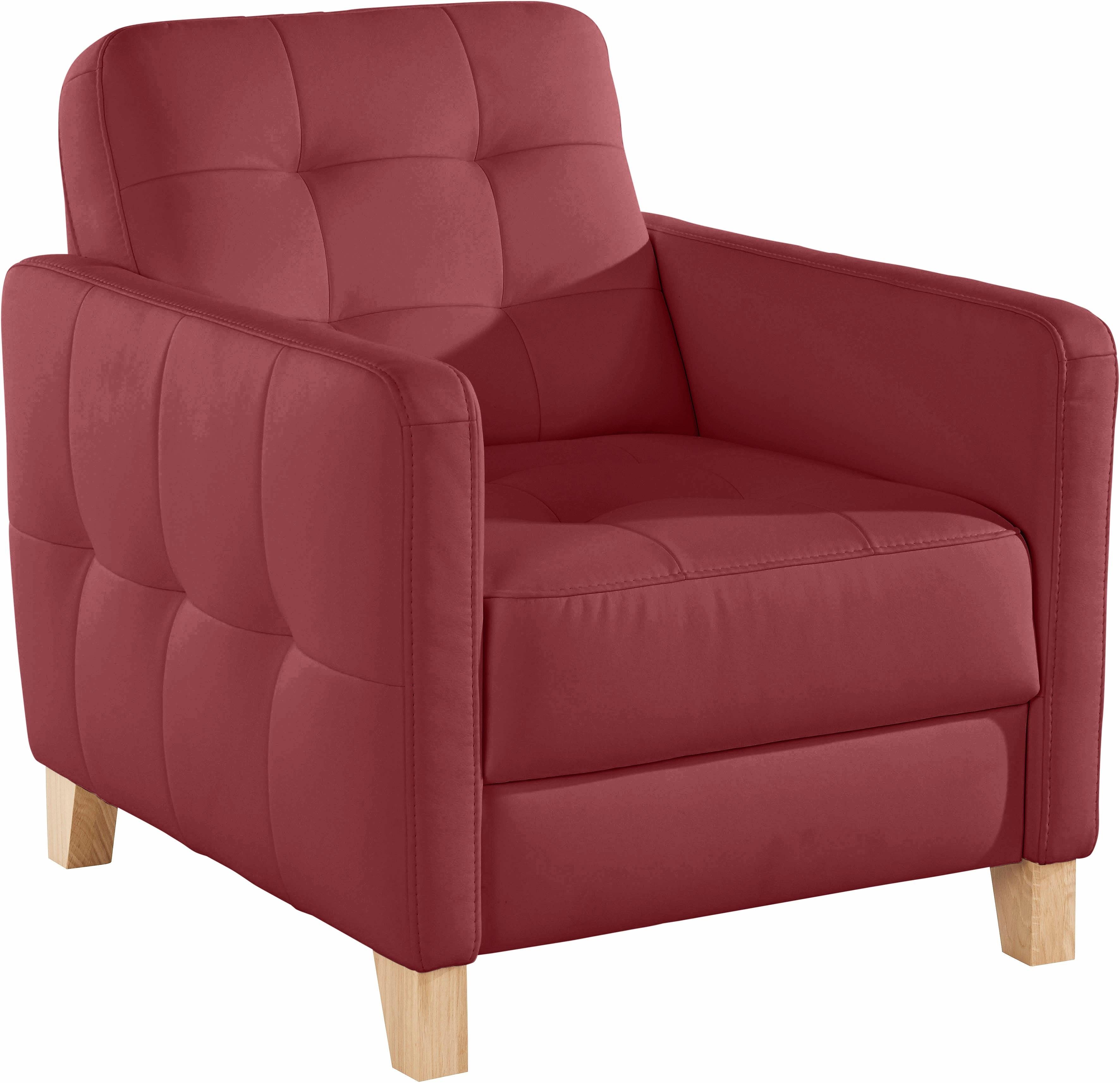 exxpo - sofa fashion Fauteuil Elio, loungesessel, verfijnde detailverwerking, comfortabel en modern