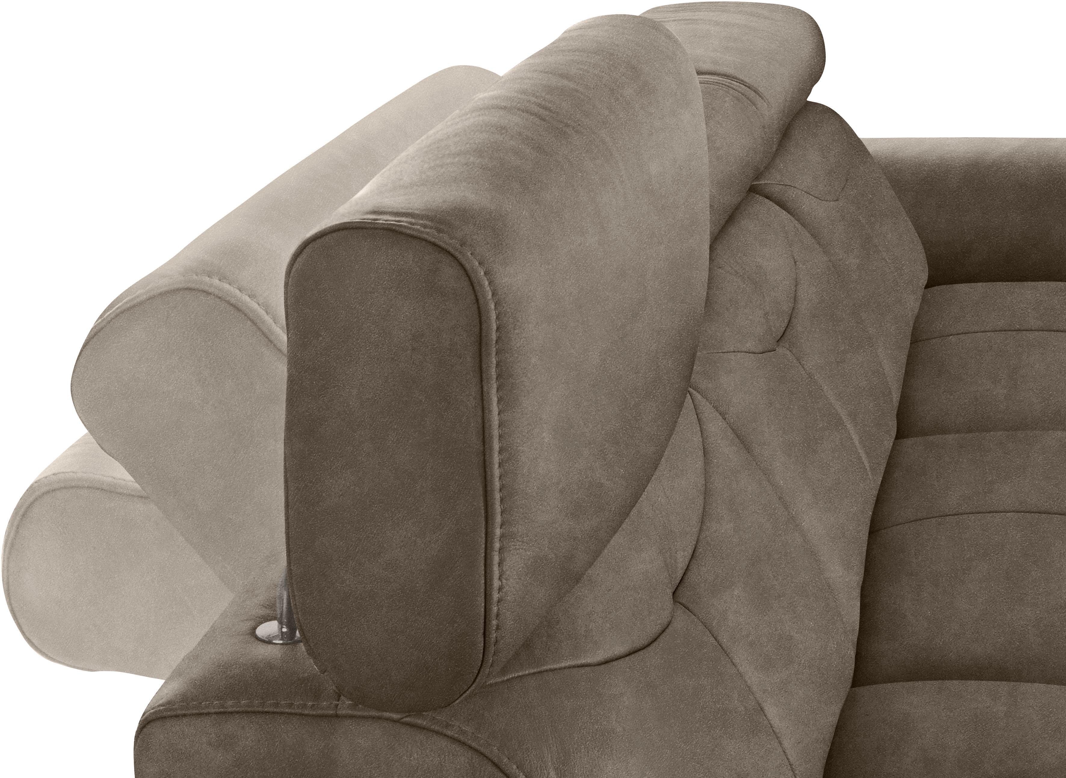 exxpo - sofa fashion Hoekbank Spring, super comfortabel, met armleuning- en hoofdeindefunctie, OTTOs Choice