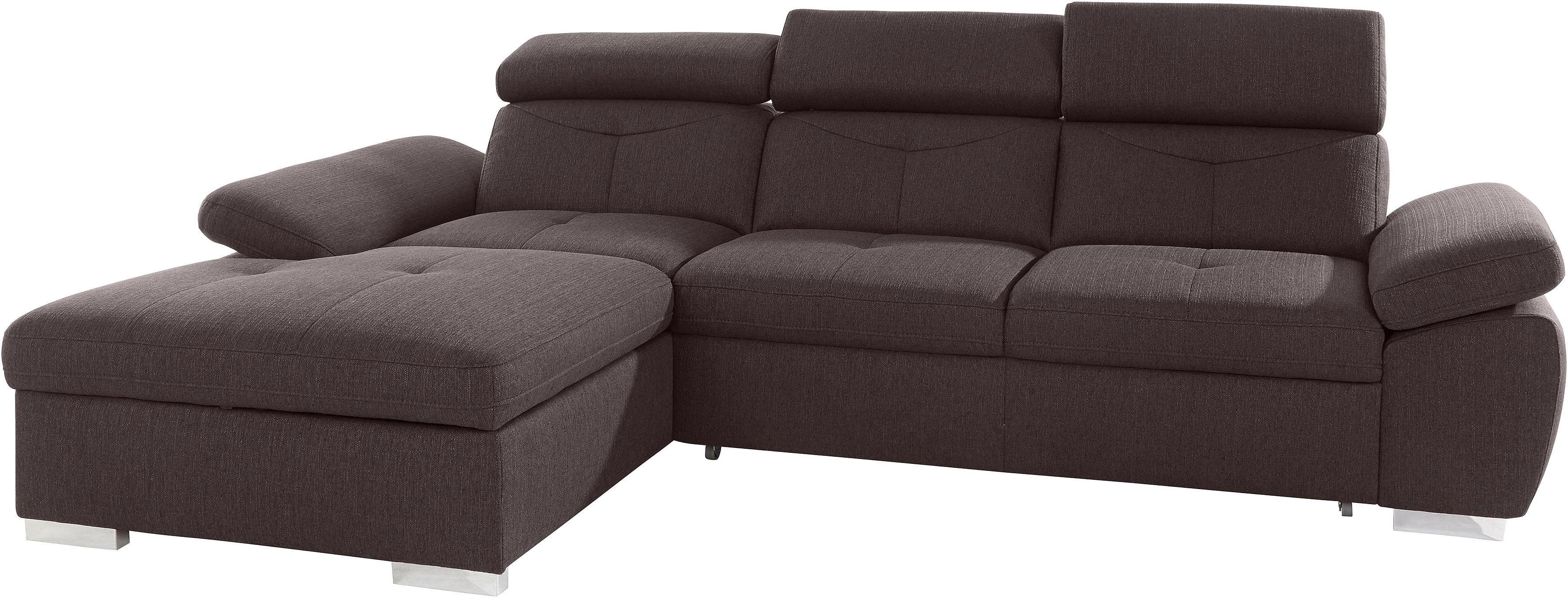 exxpo - sofa fashion Hoekbank Spring, super comfortabel, met armleuning- en hoofdeindefunctie, OTTOs Choice