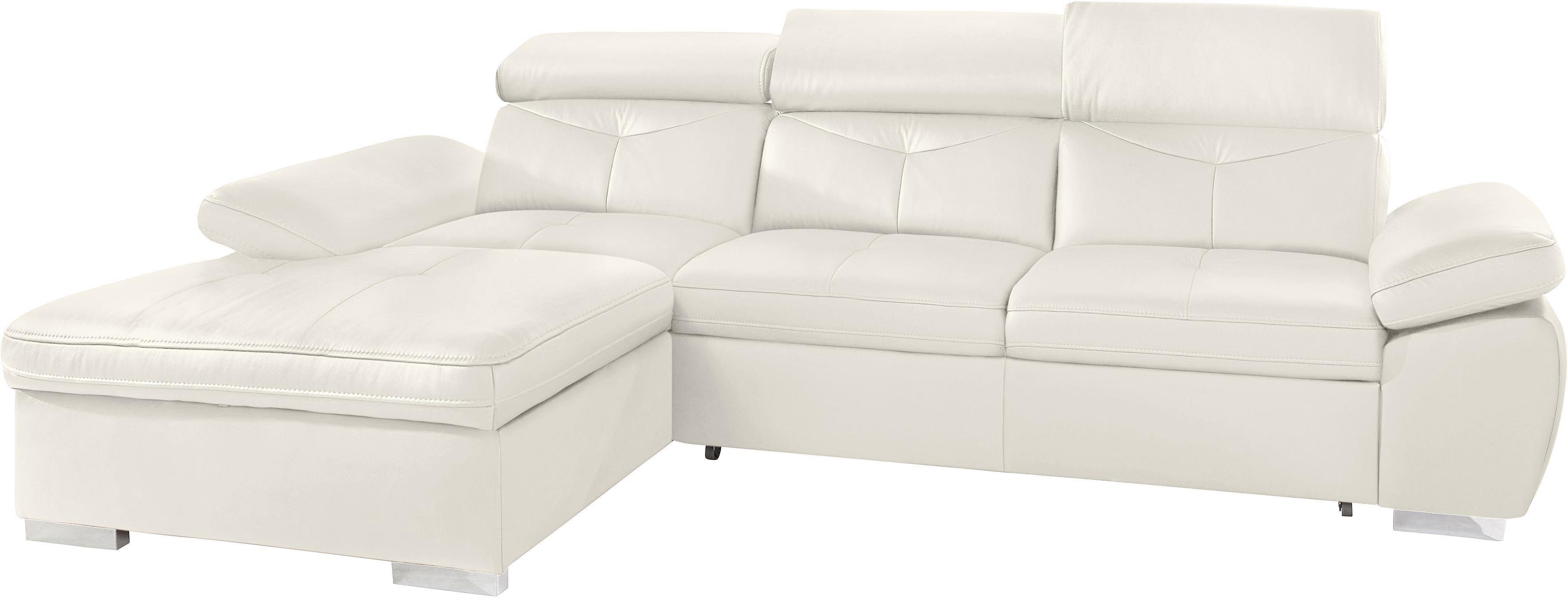 exxpo - sofa fashion Hoekbank Spring, super bequem, mit Armteil- und Kopfteilfunktion, OTTOs Choice L-vorm, optioneel met bedfunctie en bedlade