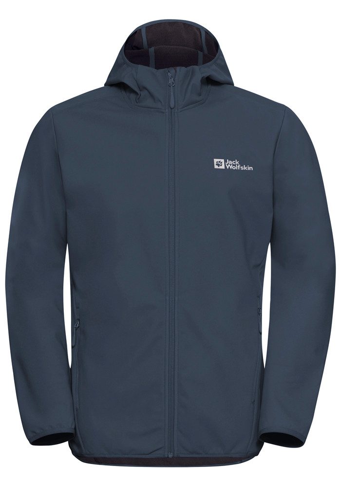 Jack Wolfskin Softshell-jack BORNBERG HOODY M