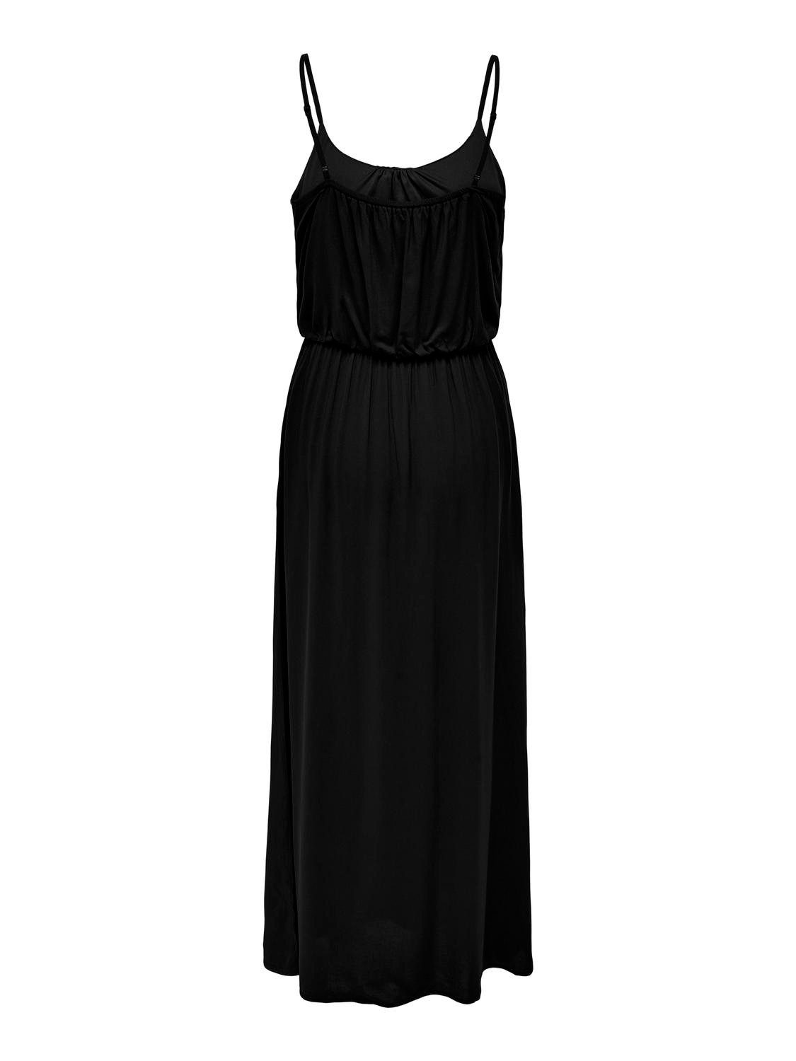 Only Maxi-jurk ONLNOVA LIFE VIS STRAP MAXI DRESS SOLID