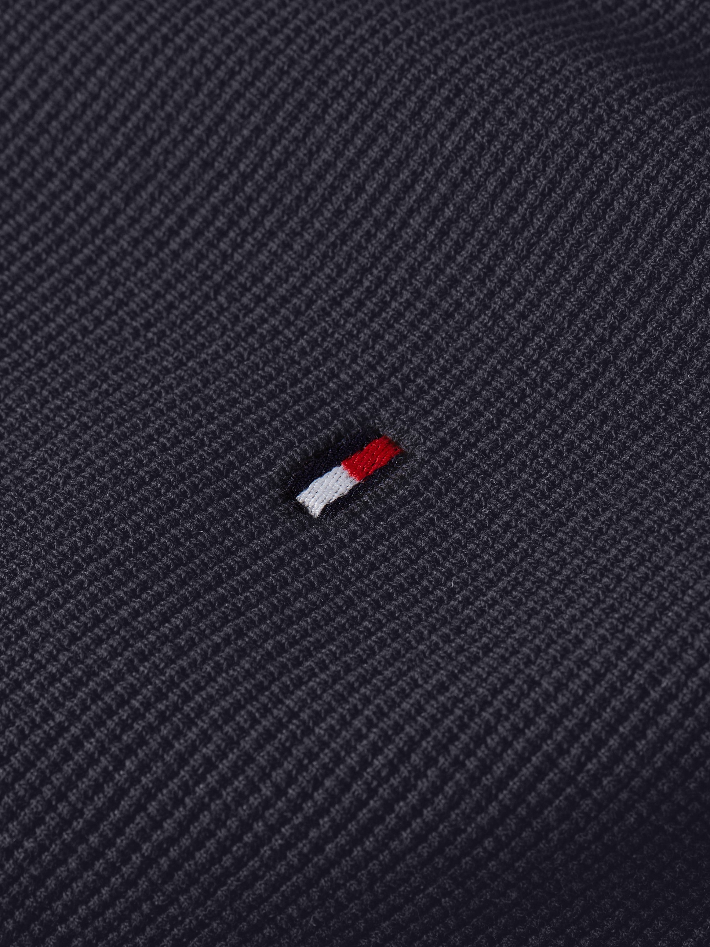 Tommy Hilfiger Trui met ronde hals TEXTURED LS TEE
